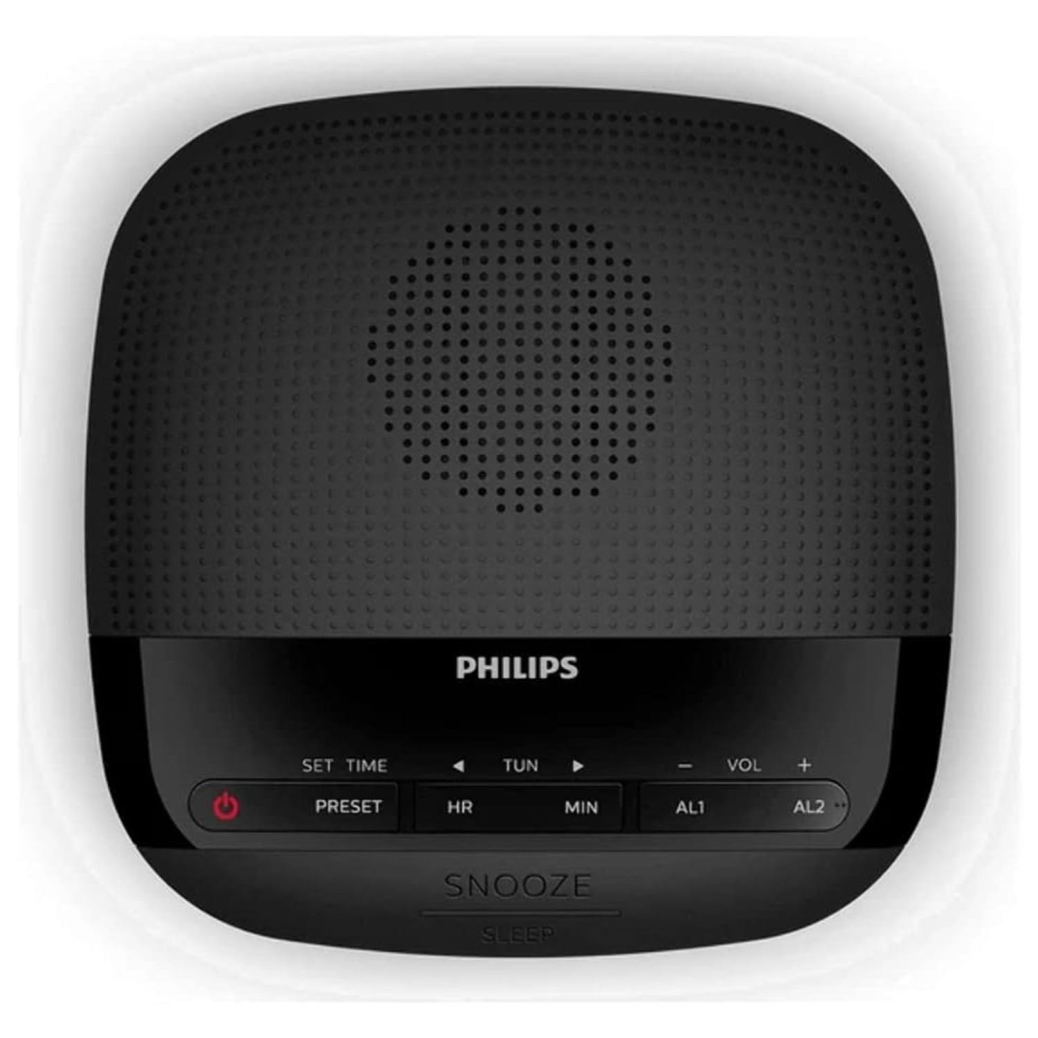 Radio Reloj Despertador Bluetooth FM Negro TAR3205-2