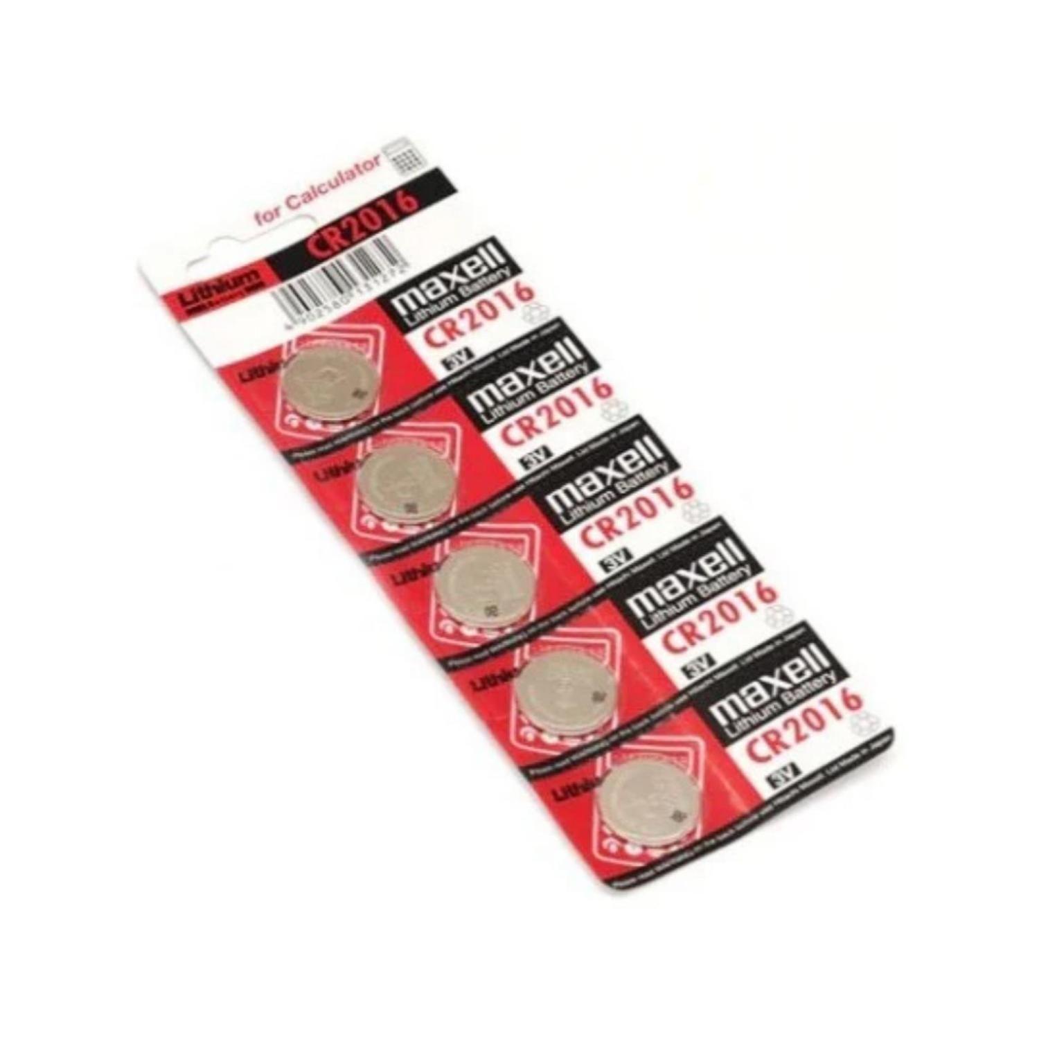 Pack 5 Pilas CR2016 Para Reloj XC2016-2
