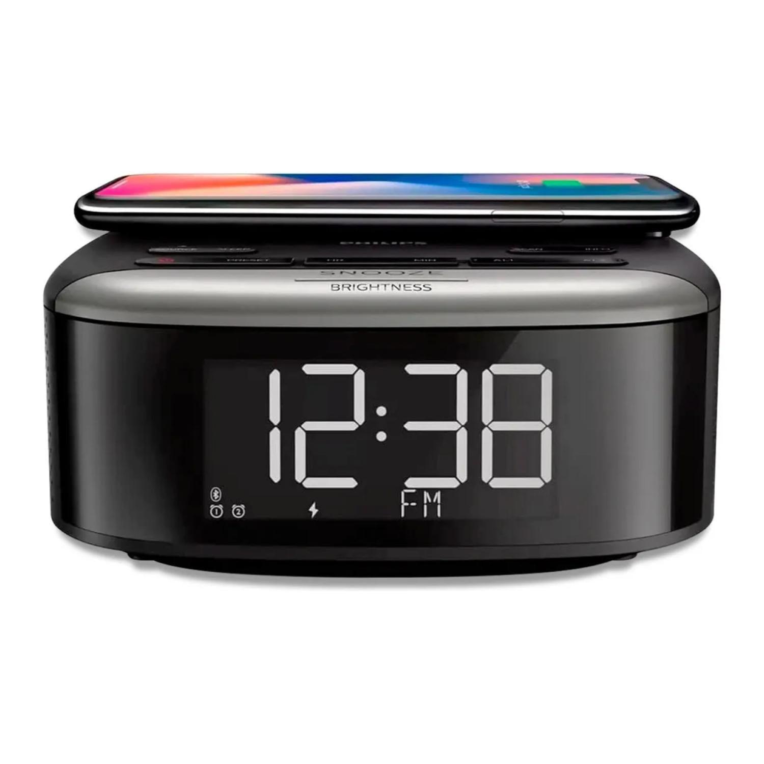 Radio AM FM Reloj Digital Bluetooth Alarma AR7606/37-2