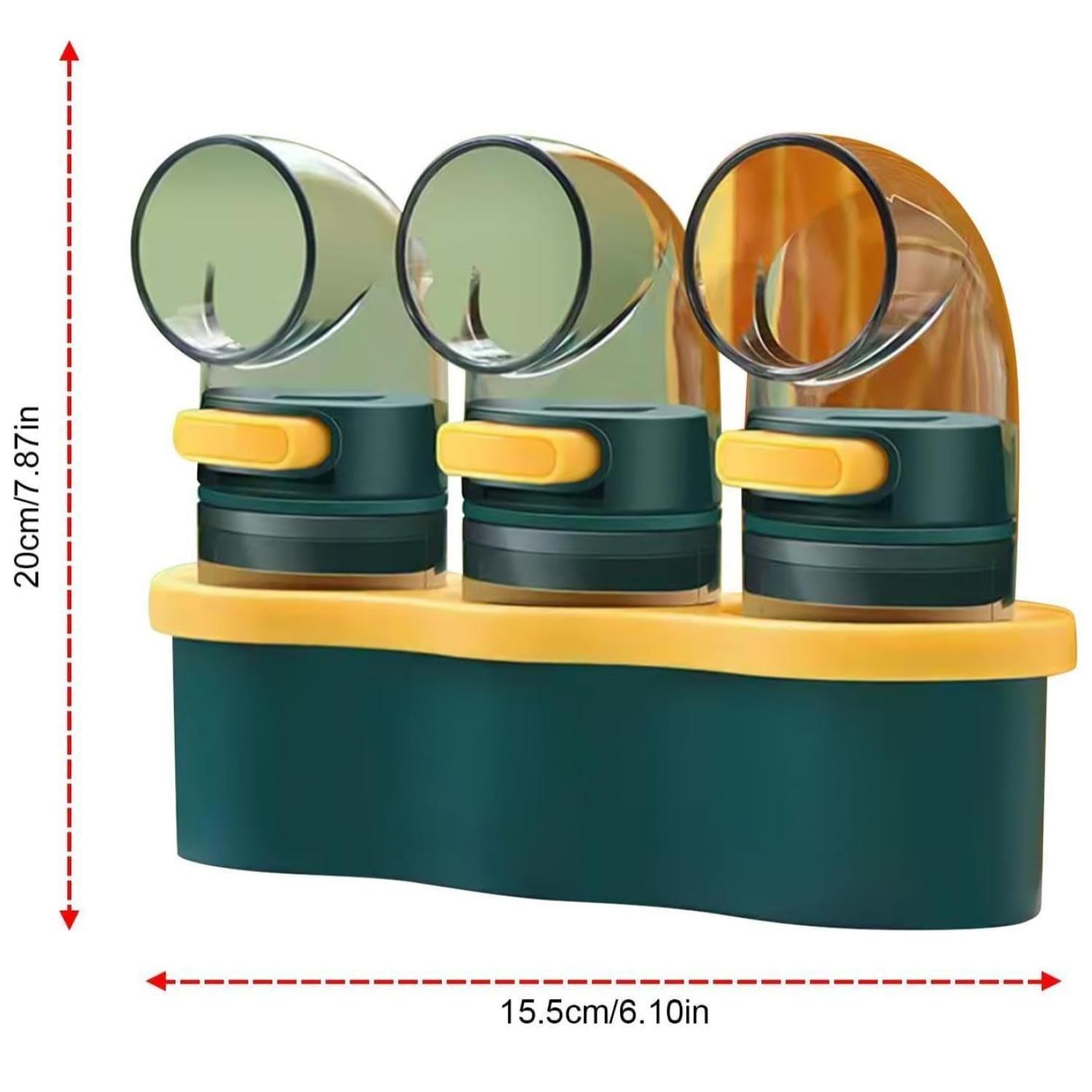 Especiero Dispensador Sal Y Pimienta Condimentos De Mesa-3