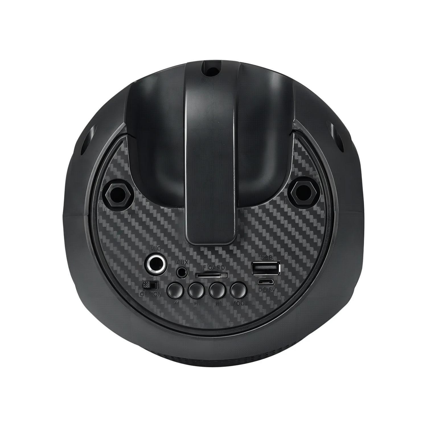 Parlante Bluetooth 4W RGB  Portatil Negro MgSpyder Master-G-2