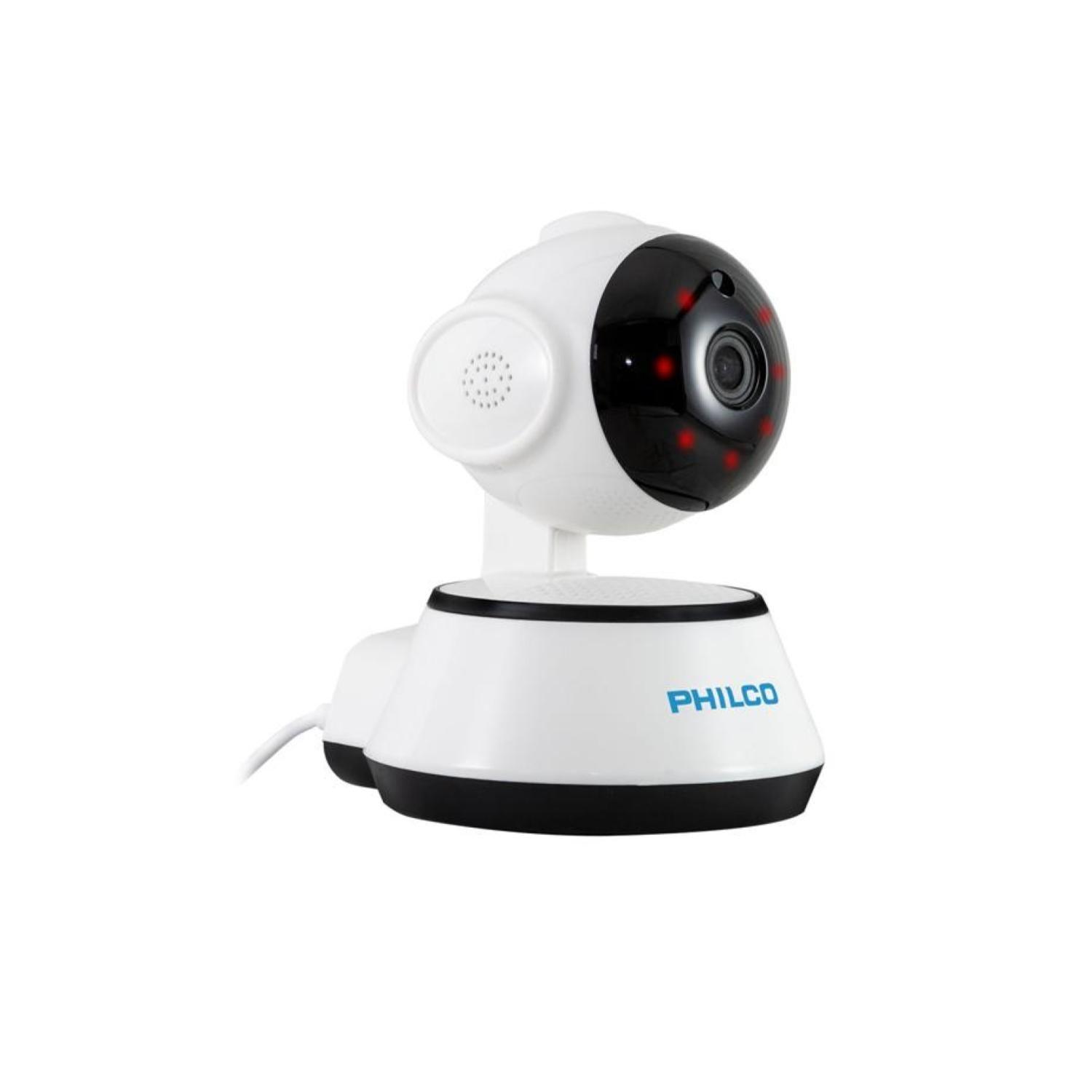 Camara De Seguridad IP WiFi HD 720P Con App Blanco -1