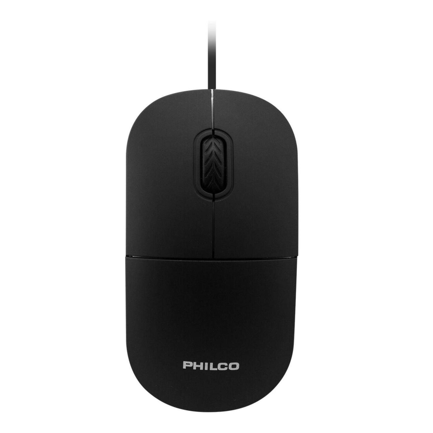 Mouse USB 3 Botones Negro 122UN -0