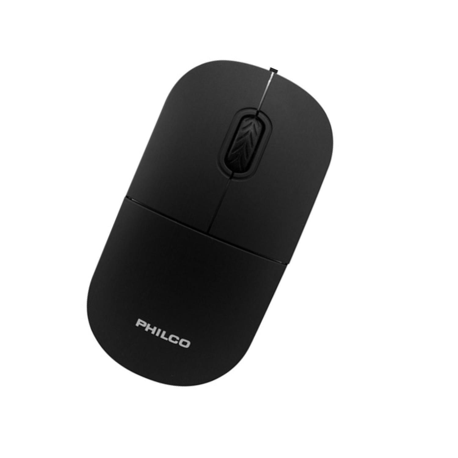 Mouse USB 3 Botones Negro 122UN -1