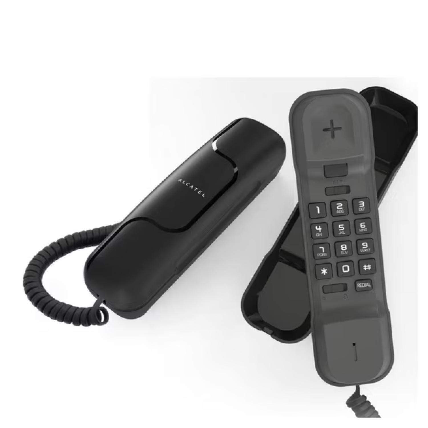 Telefono Tipo Gondola Botones Grandes Negro T06-3