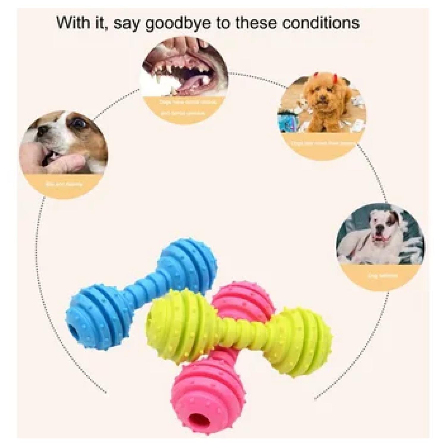 Juguete Para Morder Y Jugar De Goma Para Perros-4