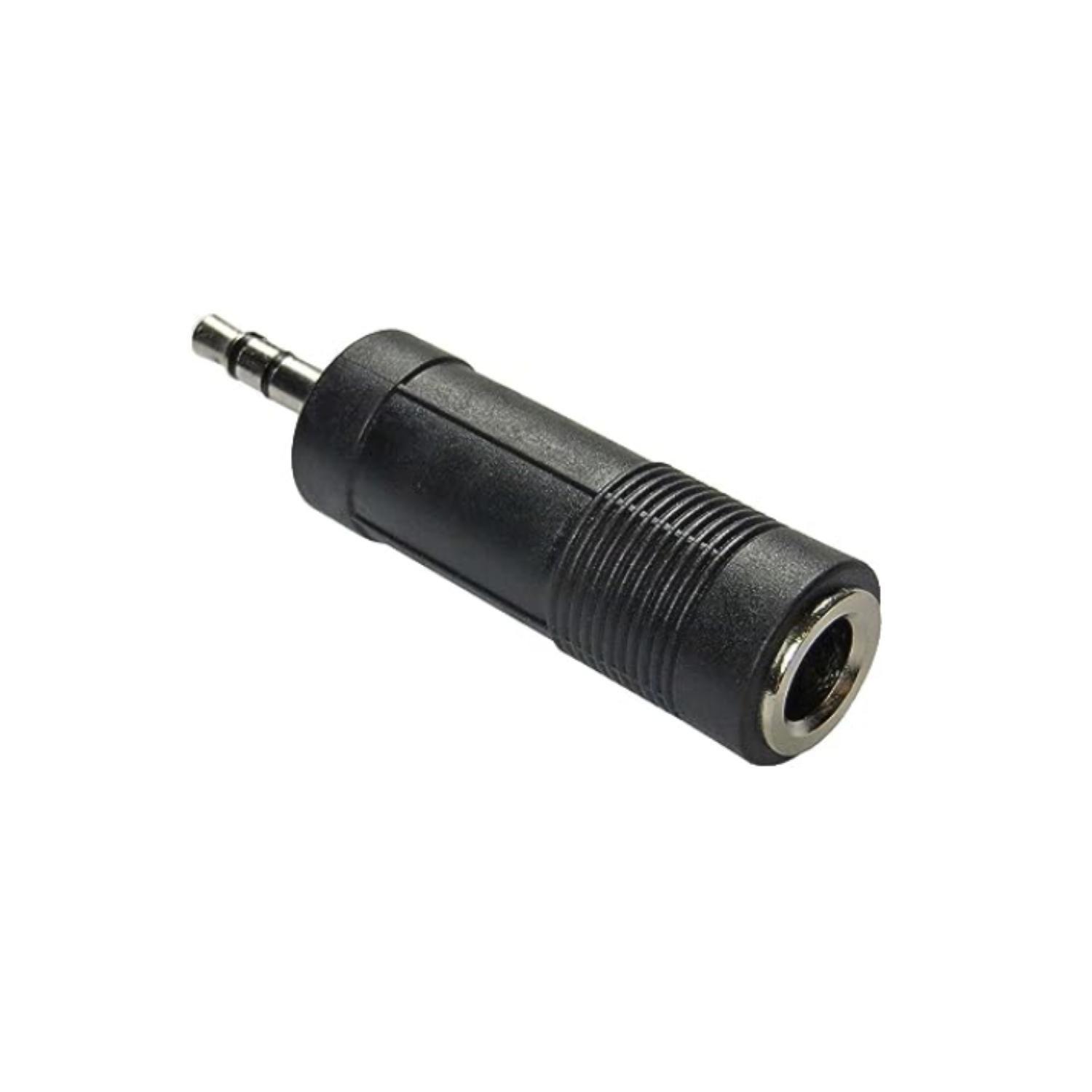 Adaptador De Audio 6.3 Mm Hembra A 3.5 Mm Macho-3