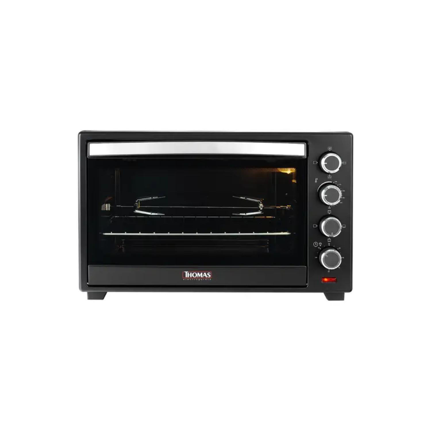 Horno Electrico 38L 1600W 250°C Grill Conveccion Spiedo TH-38N-2