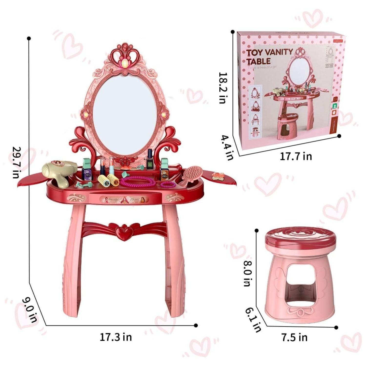 Juguete Tocador Con Asiento 27 Piezas Luz Y Sonido Infantil-2