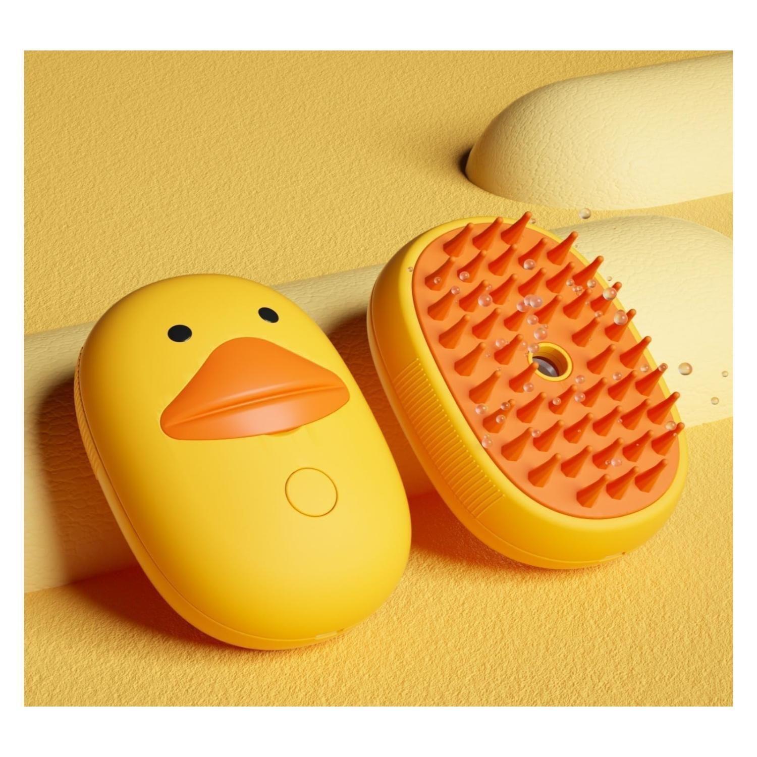 Cepillo Con Vapor Para Limpieza Y Masajes Para Mascotas Amar-5