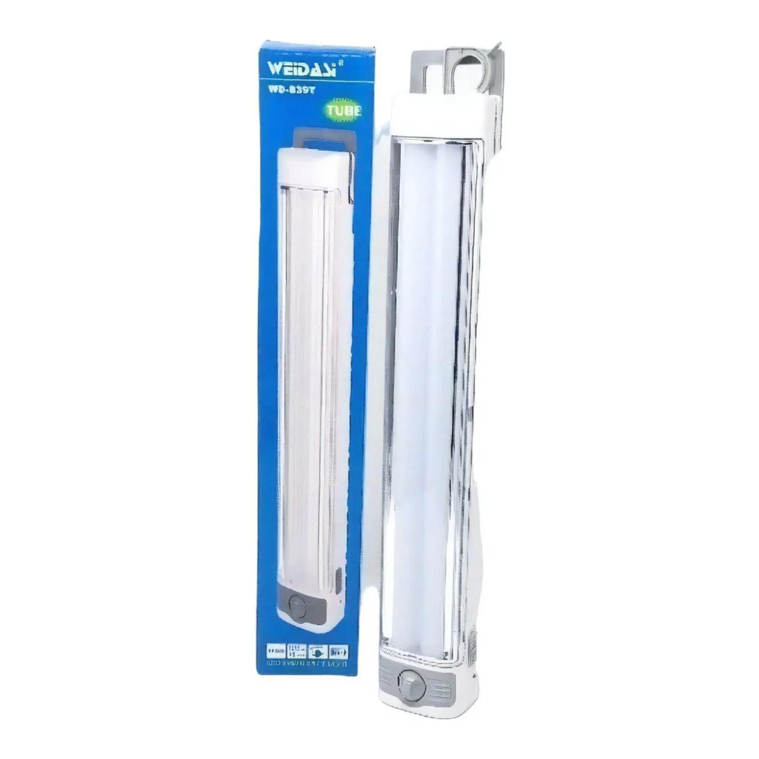 Lampara De Emergencia LED Recargable Portatil Blanca-6