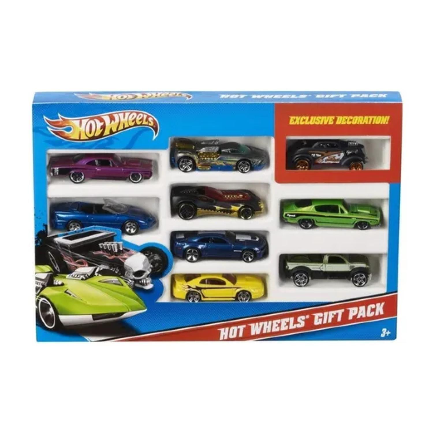 Juguete Figuras Hot Wheels 10 Piezas Coleccionables Infantil-0