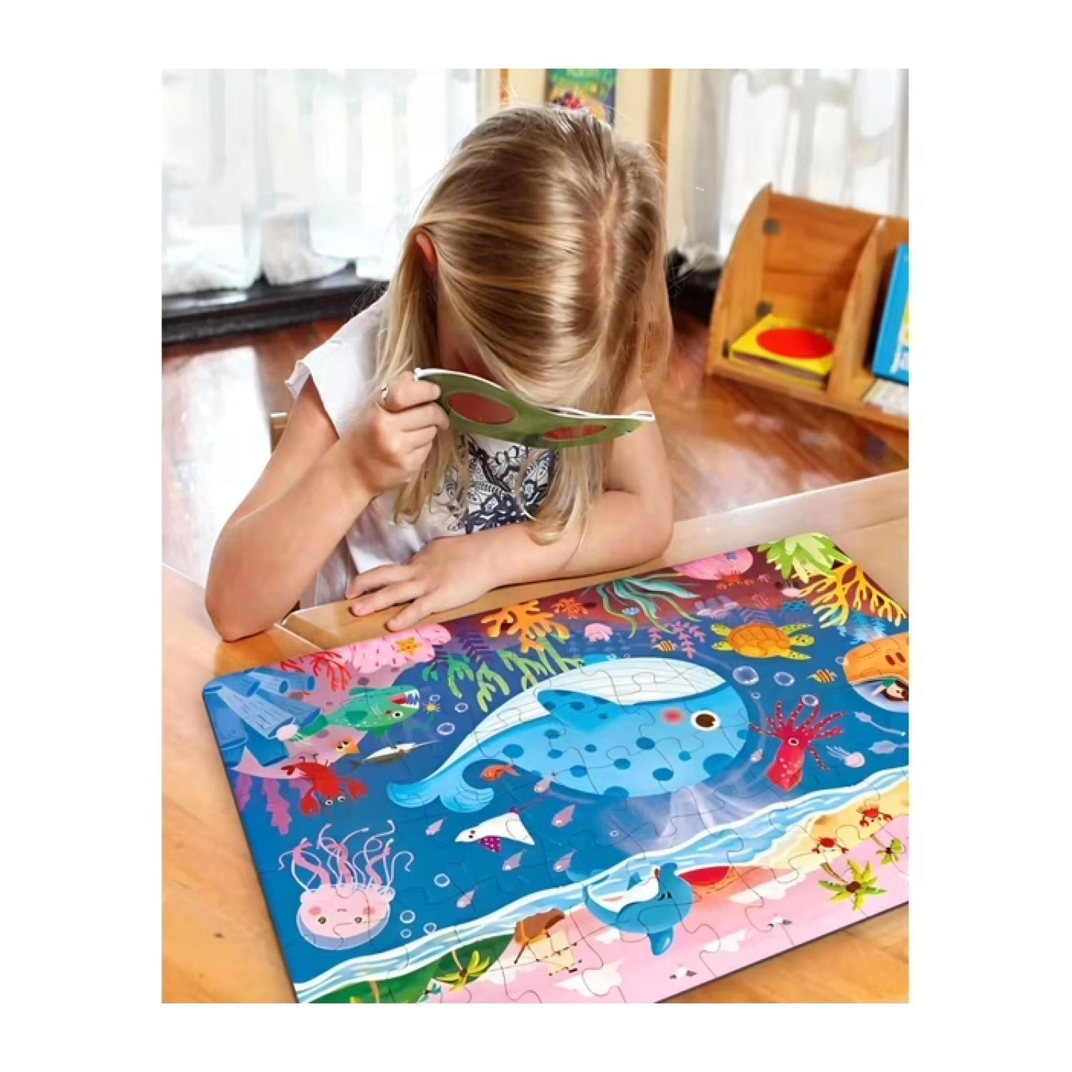 Juguete Rompecabezas 60 Piezas Submarino Infantil-2