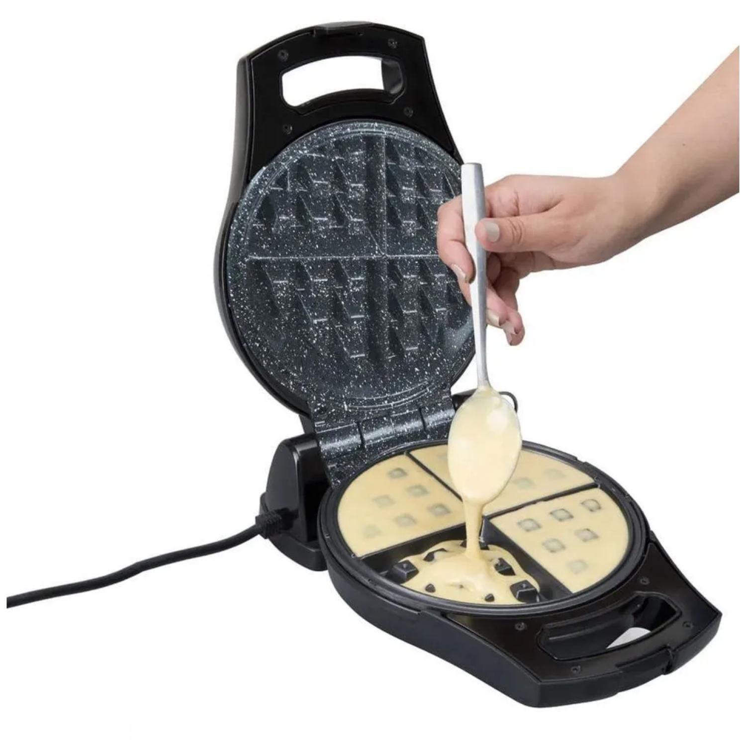 Waflera 800W Waffle Maker Negro BWM032-3