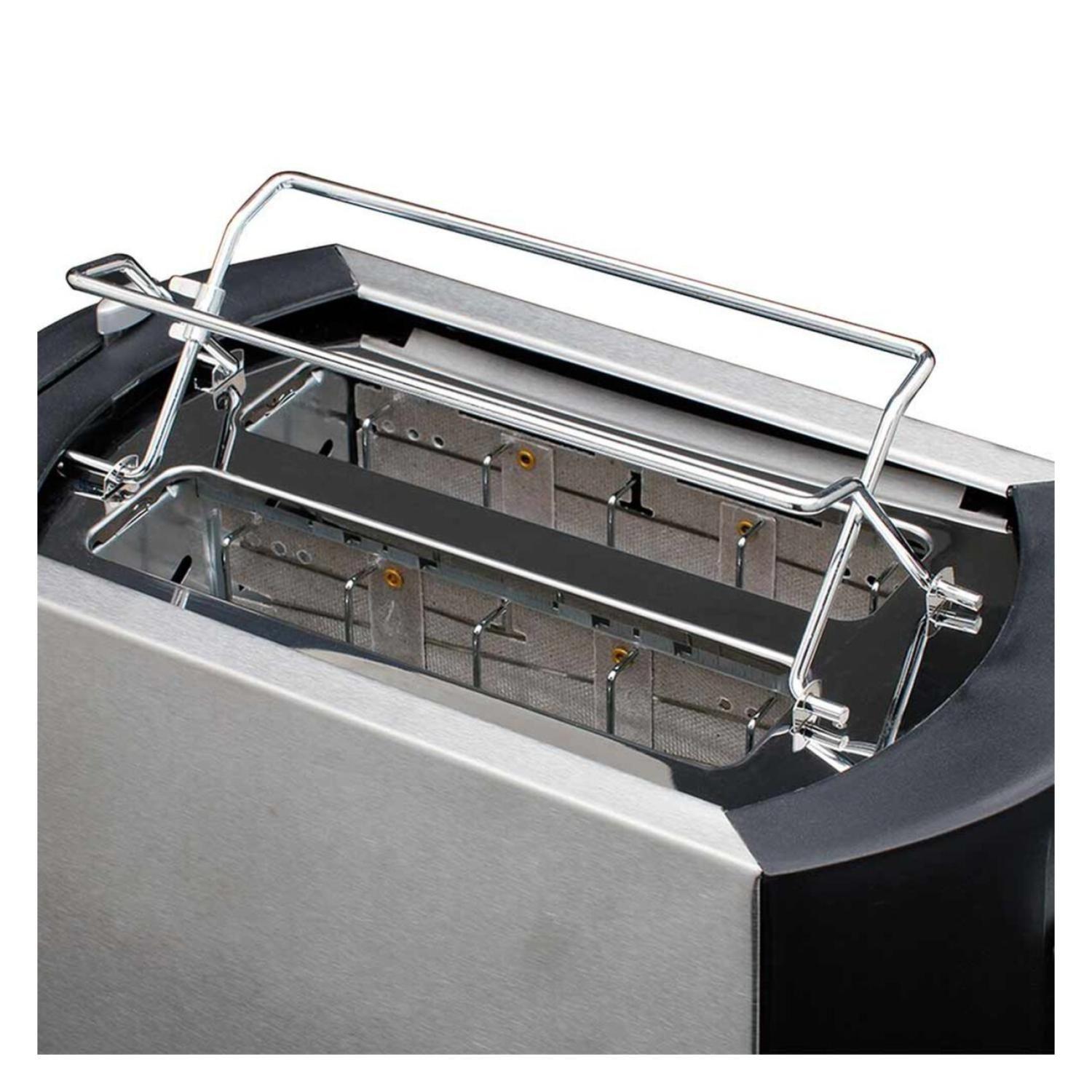 Tostador De Pan Electrico 800W 6 Niveles De Tostado TH-120-2