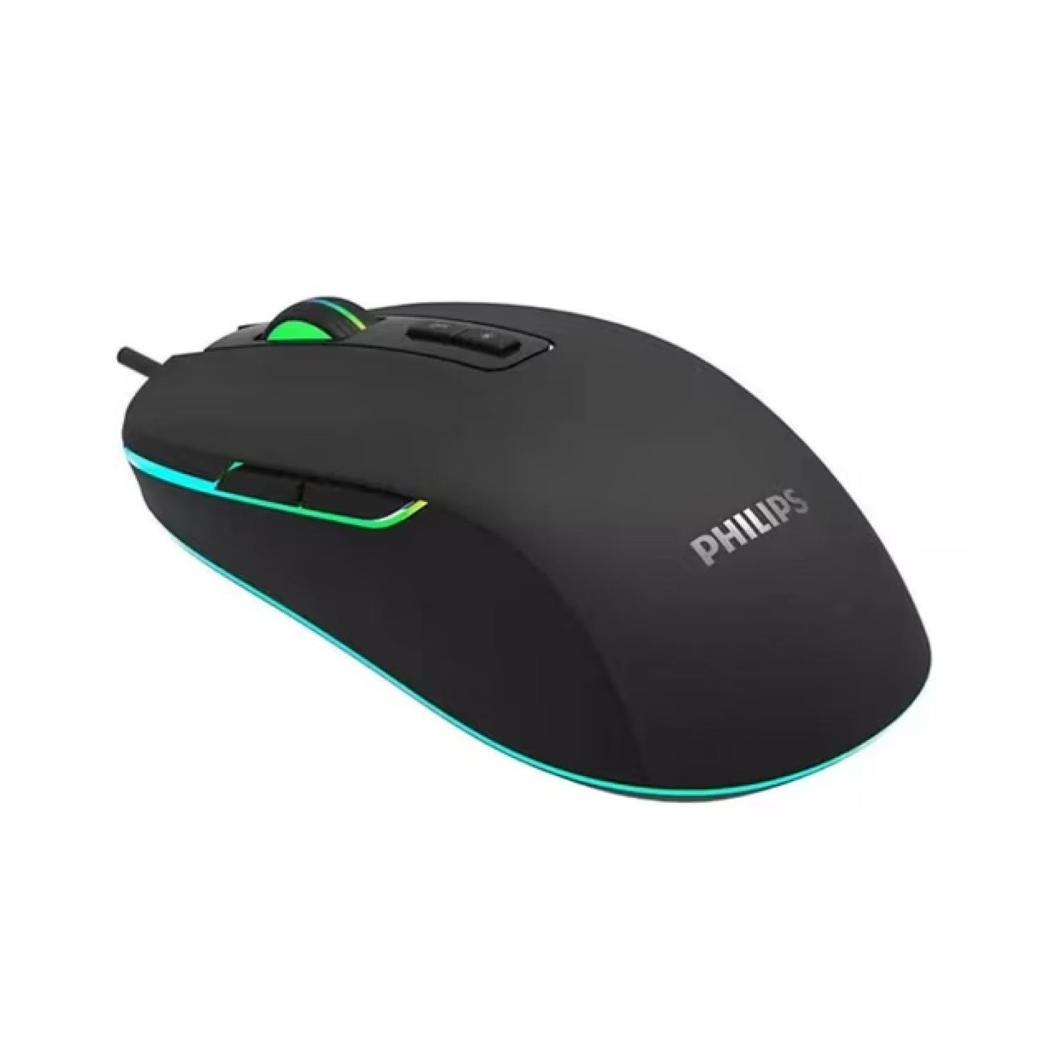 Mouse Gamer USB 7 Botones 3600DPI RGB SPK9414 -4