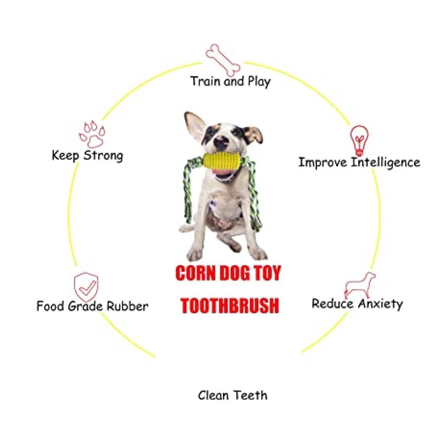 Tubo De Juguete Limpieza De Dientes Para Mascotas-3