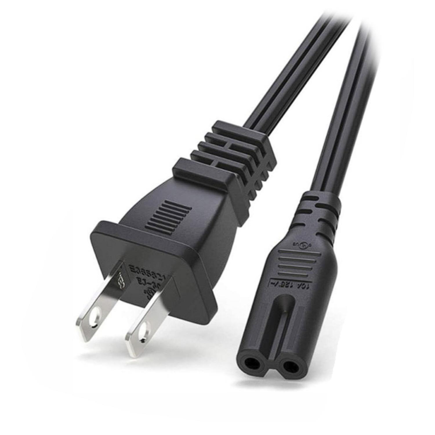 Cable De Energia Tipo Ocho 1800cm Negro Consolas-2