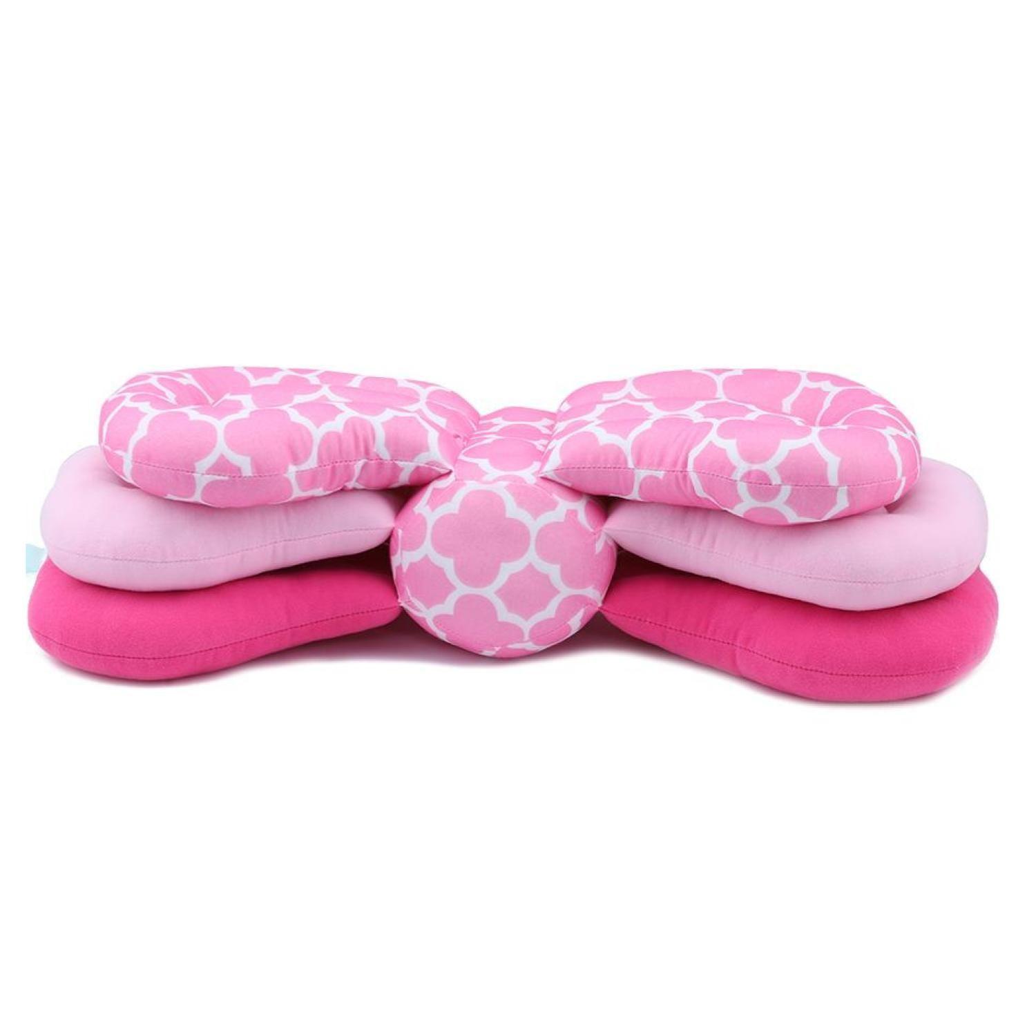 Almohada Cojin Para Lactancia Amamantar Infantil Rosado-2
