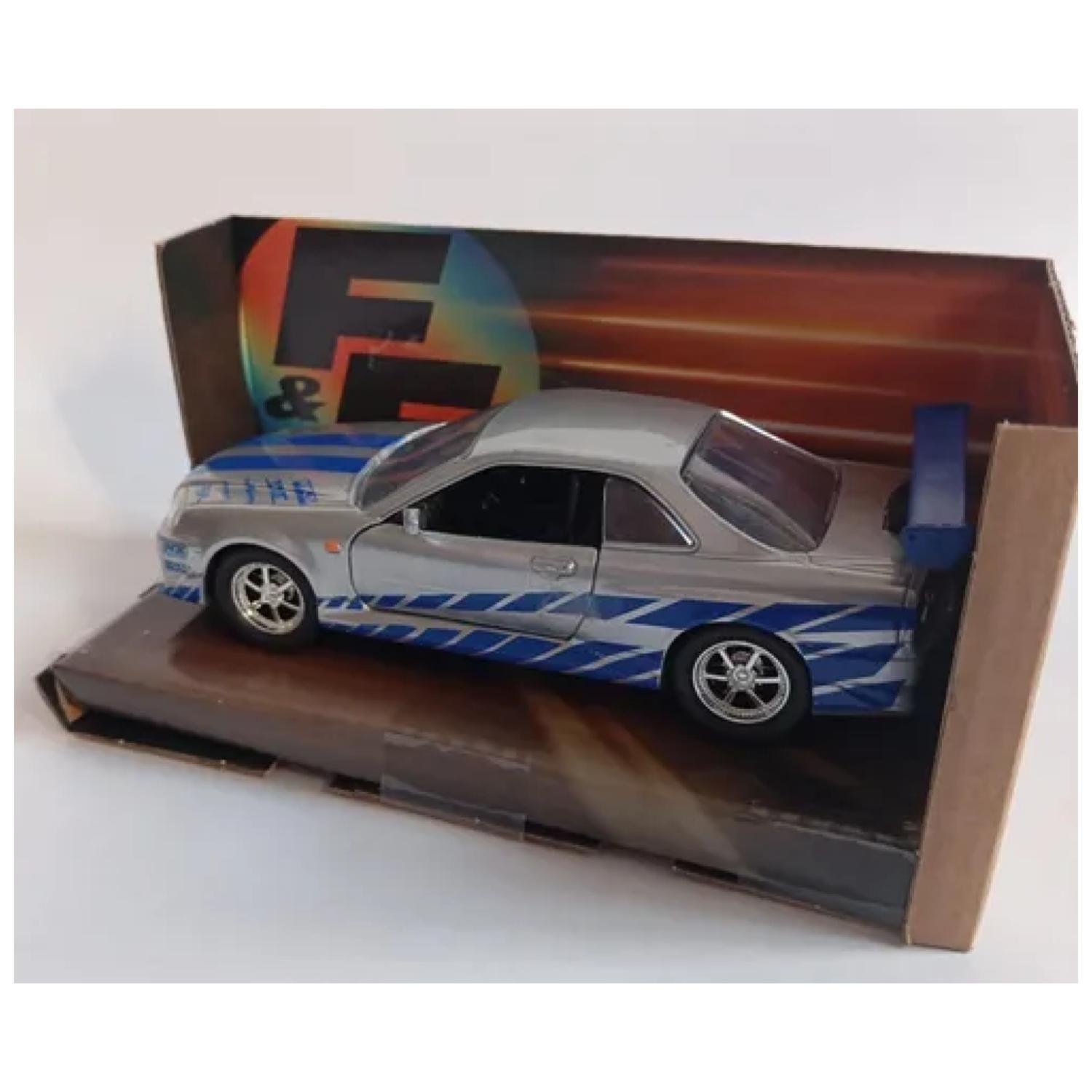Juguete Auto Brian o'conner Rapidos Y Furiosos Skyline 1:32-2