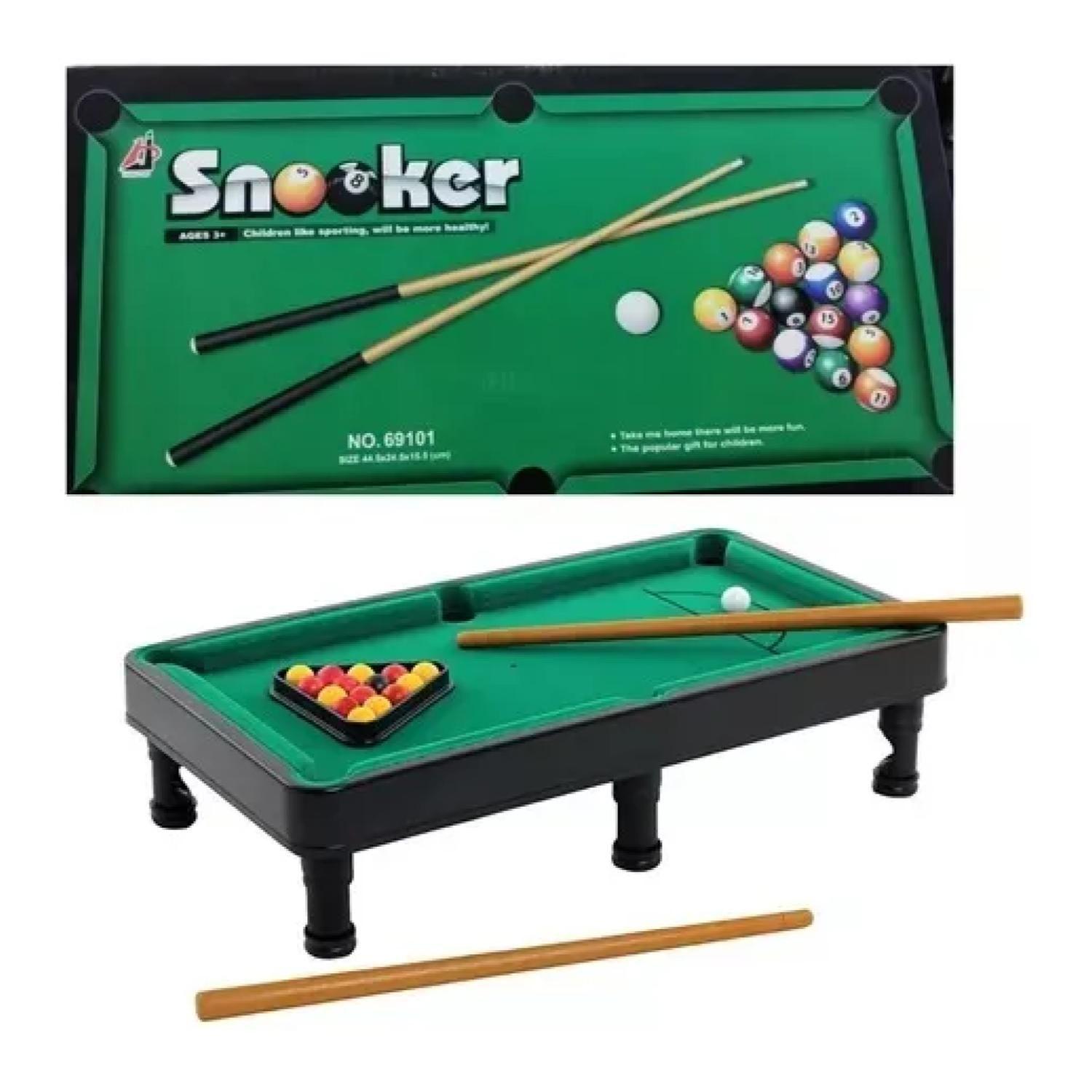 Juguete Mini Mesa De Pool Billar Con Accesorios Infantil-6