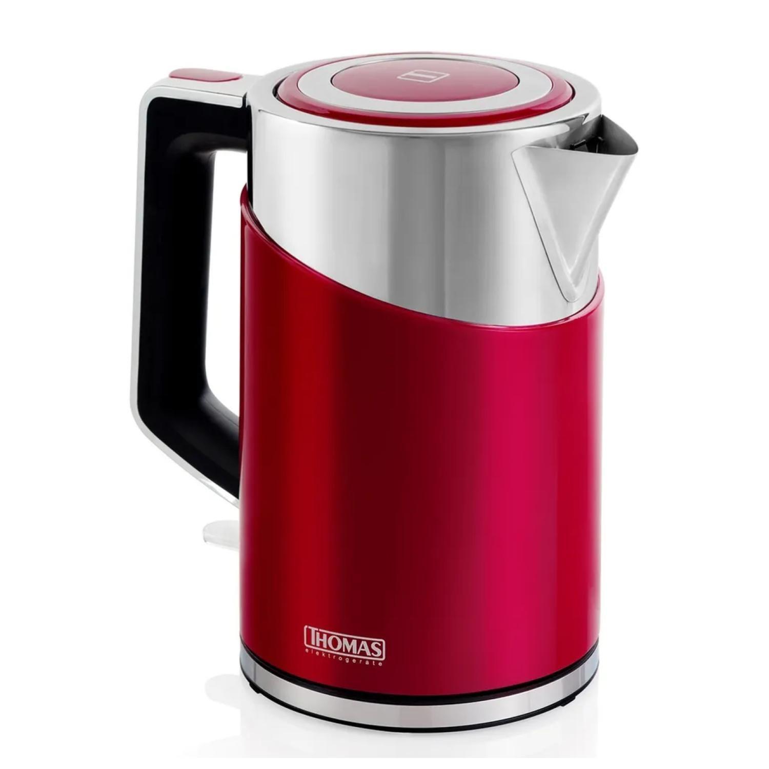 Hervidor Electrico 1.7L 2200W Rojo Th-6200r-4