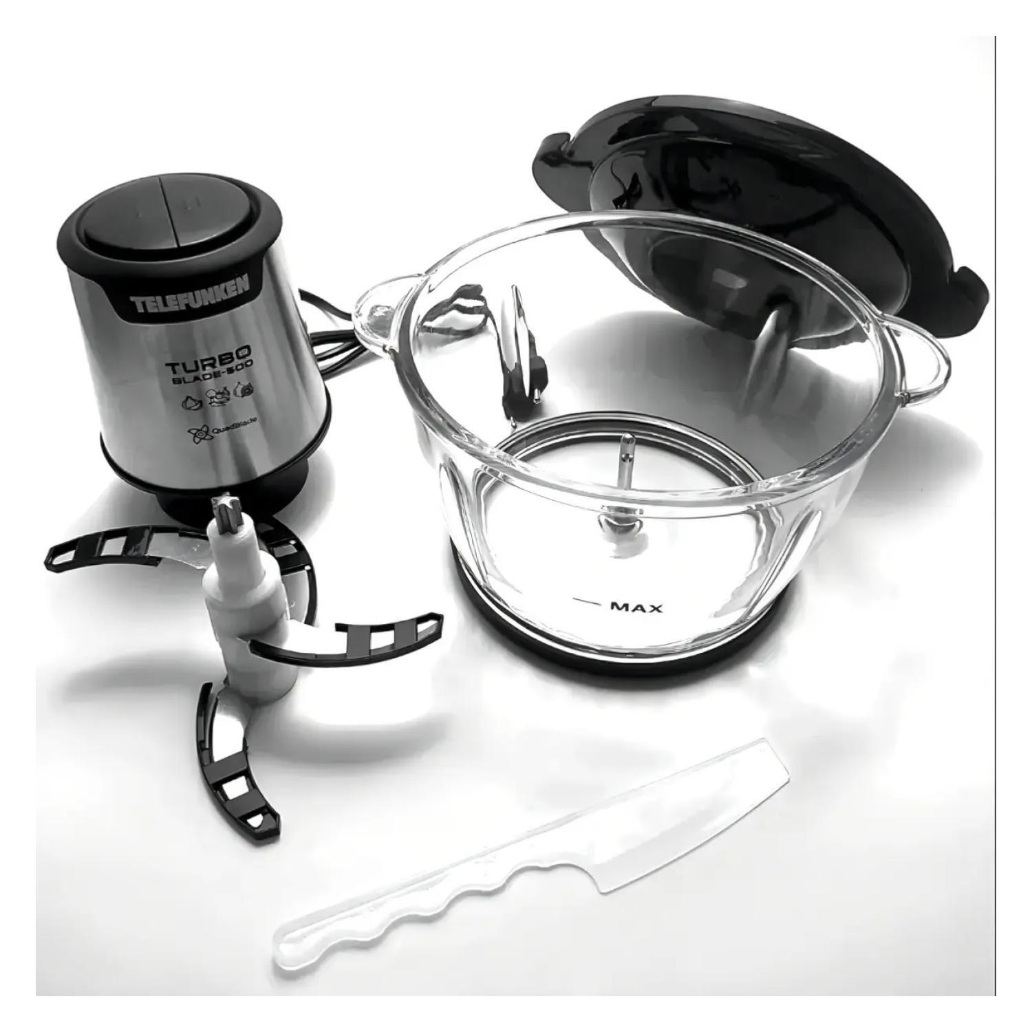 Picador De Alimentos 1500ml 400W TurboBlade 500 Telefunken-2