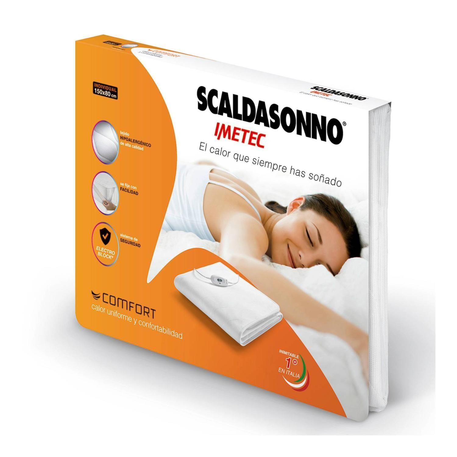 Calienta Cama 1 Plaza Individual 150x80 CM 2 Temperaturas Comfort-2