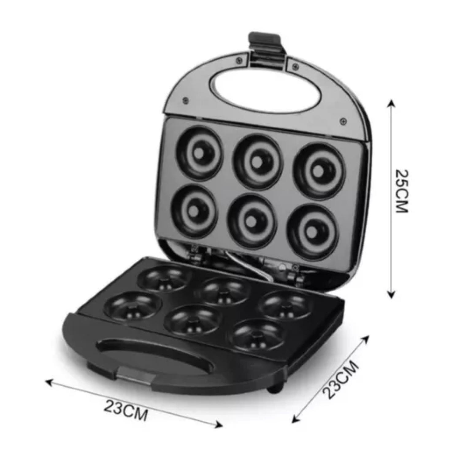 Maquina De Donas 6 Mini Donas 850W Antiadherente R588-2