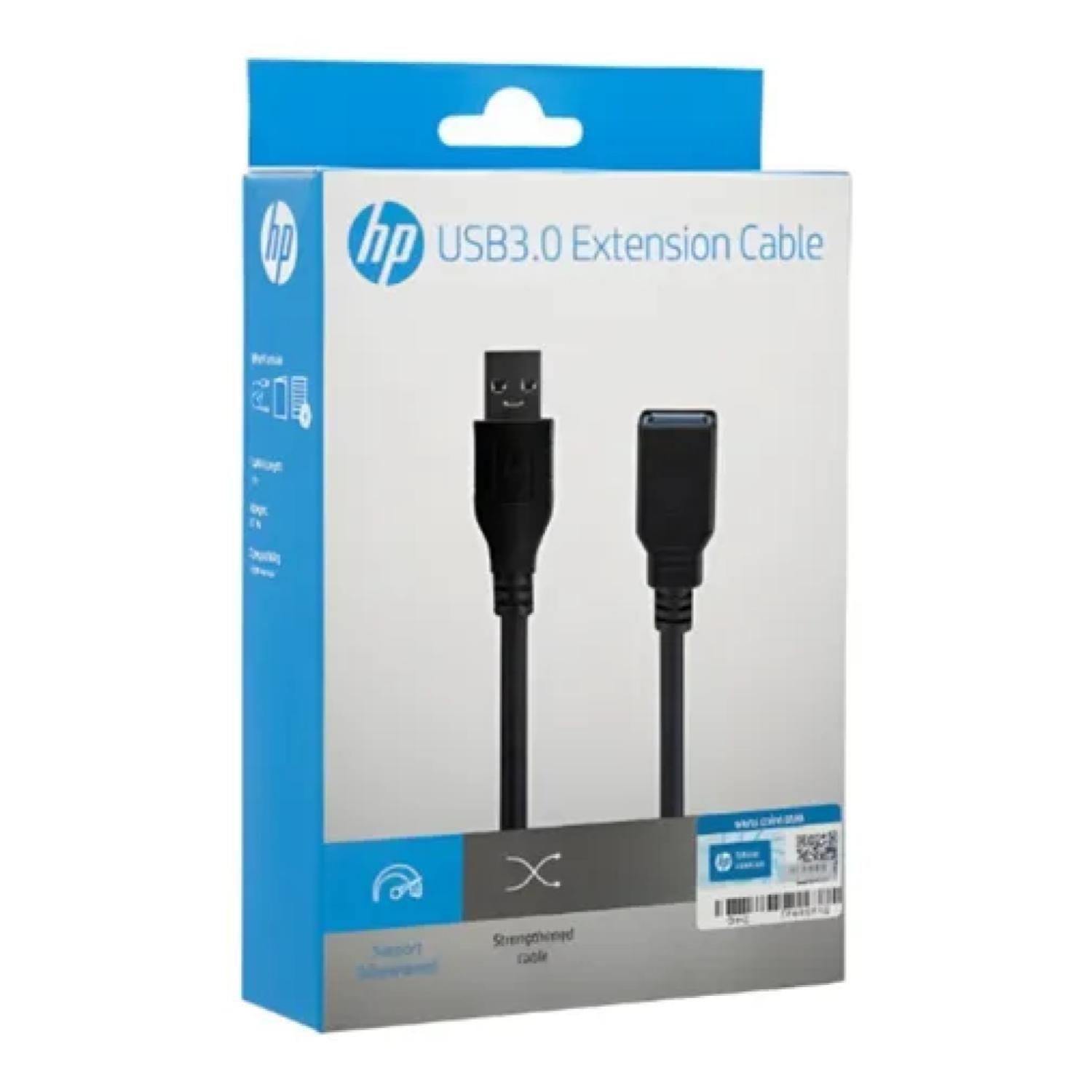 Cable USB Extension 2mt USB 3.0 Negro DHC-UB101-2