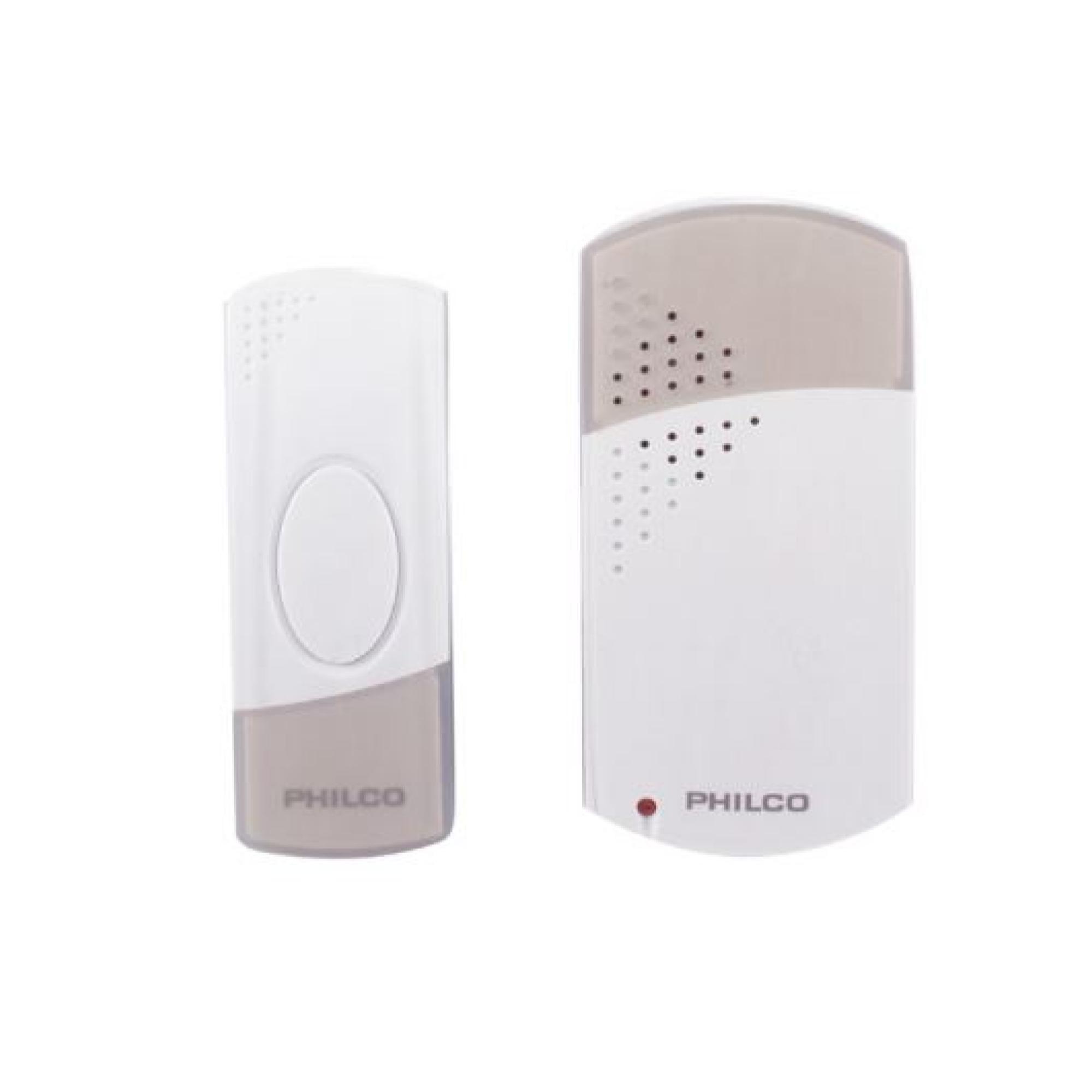 Timbre Inalambrico Con 32 Tonos Diferentes 220V Blanco -0