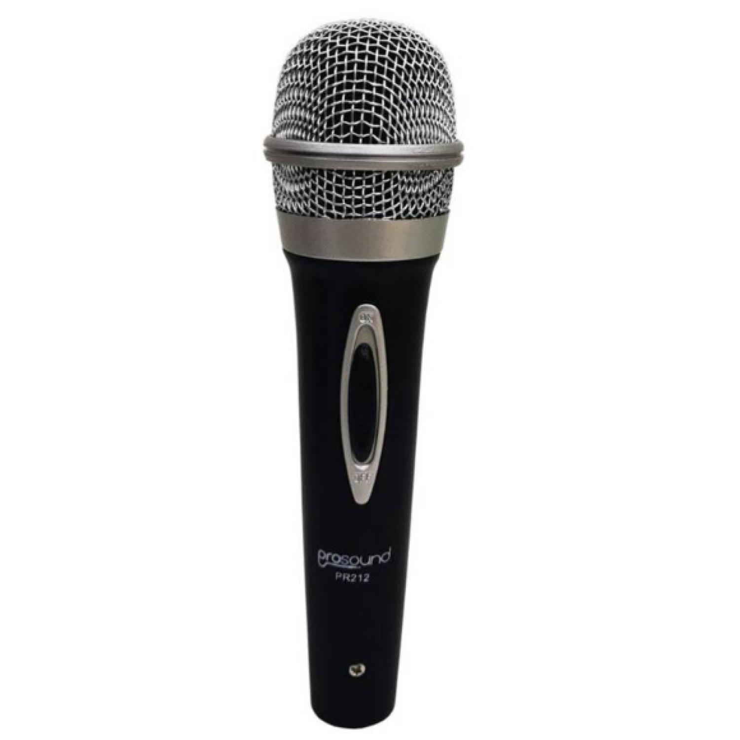 Microfono Unidireccional Cable 3Mts Negro -1