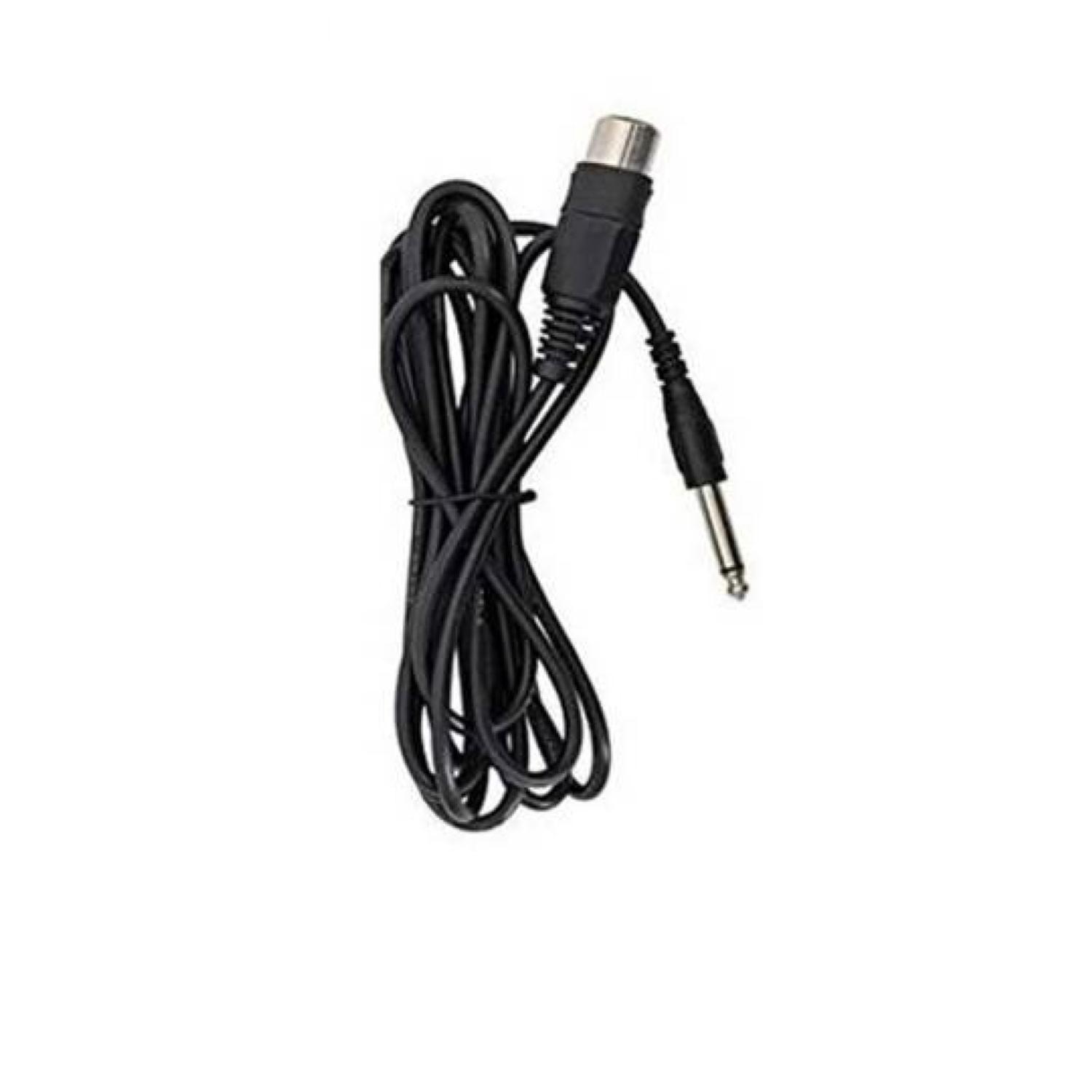 Microfono Unidireccional Cable 3Mts Negro -2