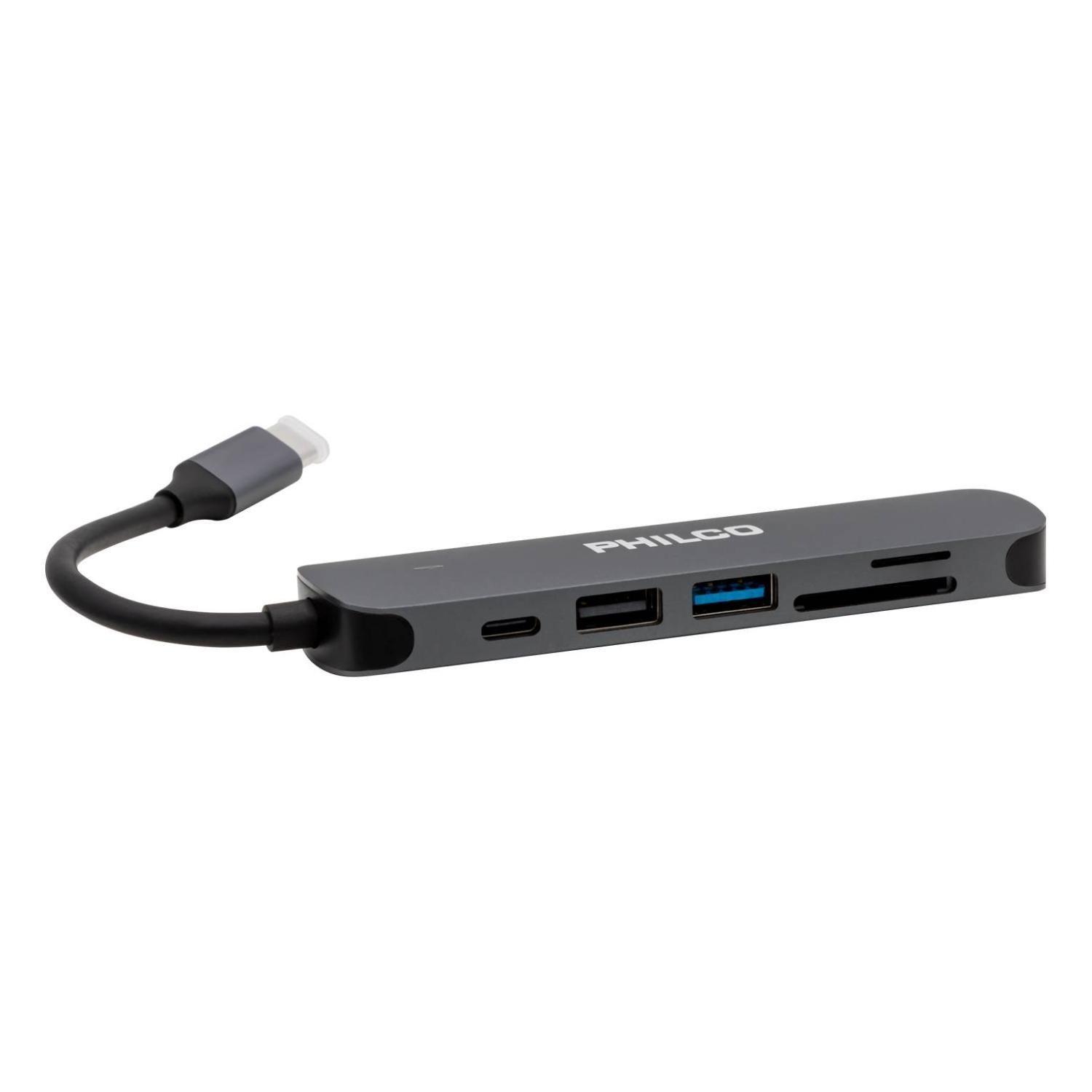 Adaptador HUB USB C Multipuertos 6 En 1 B61284-2
