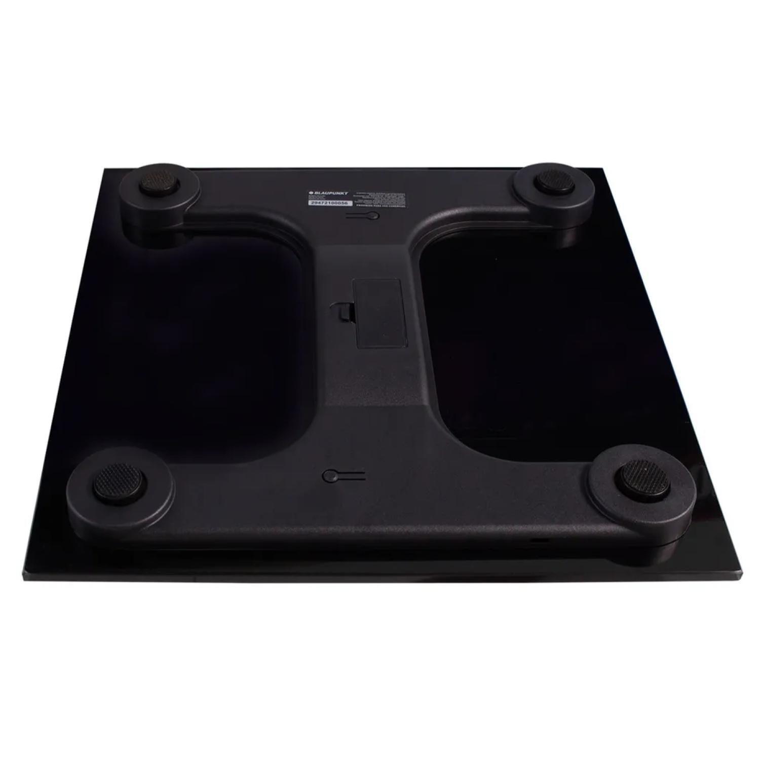 Balanza Peso Digital Fitness 180kg Negro Fit Scale Blaupunkt-3