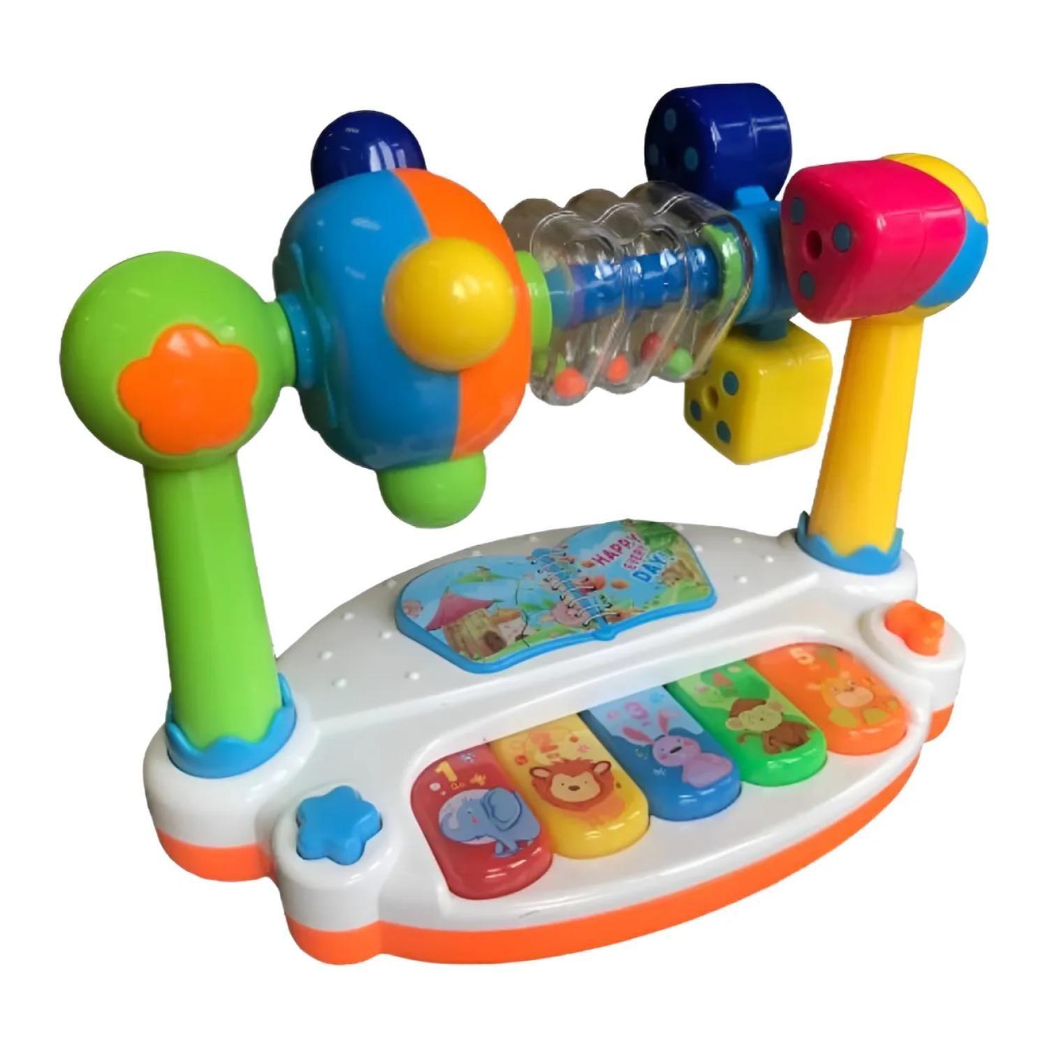 Juguete Piano Didactico Con Luces Y Sonidos Infantiles-2