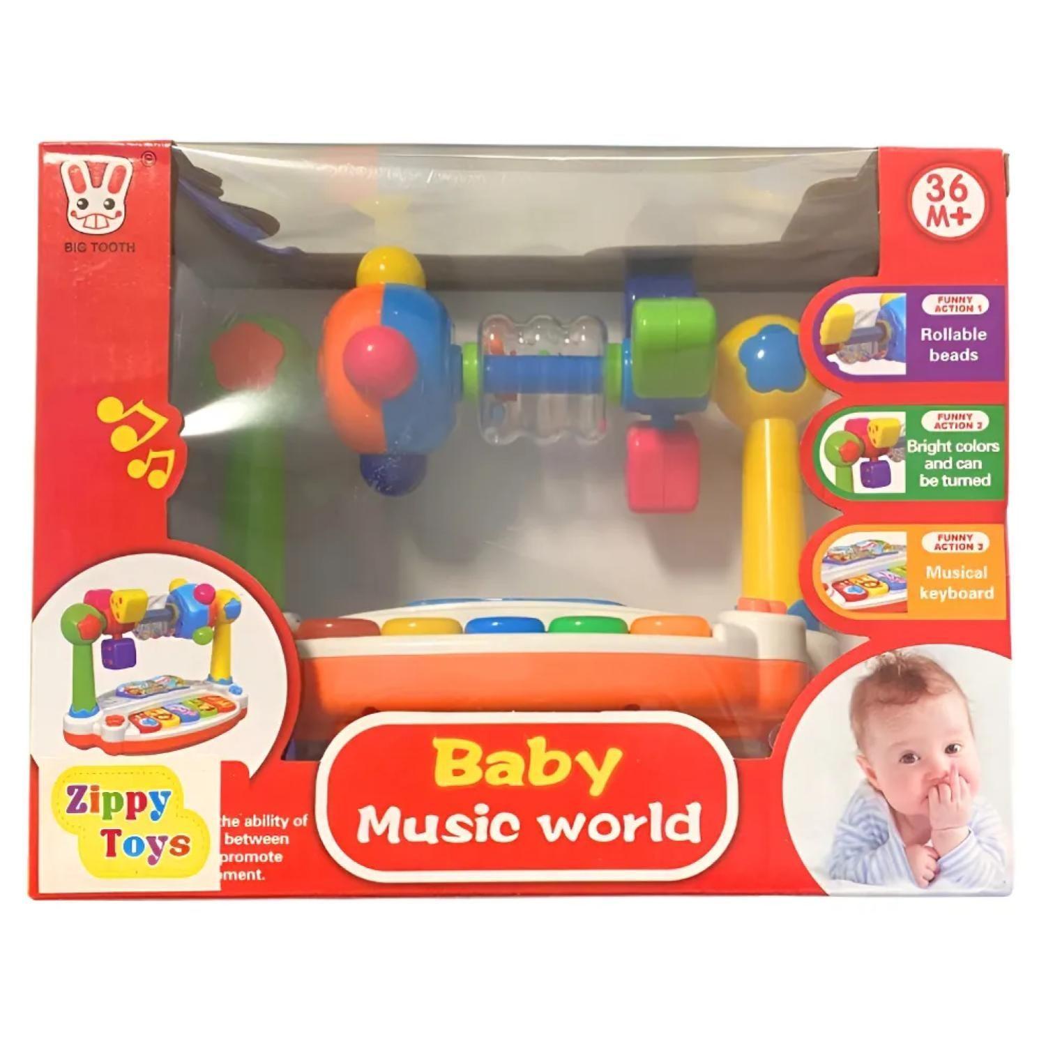 Juguete Piano Didactico Con Luces Y Sonidos Infantiles-4