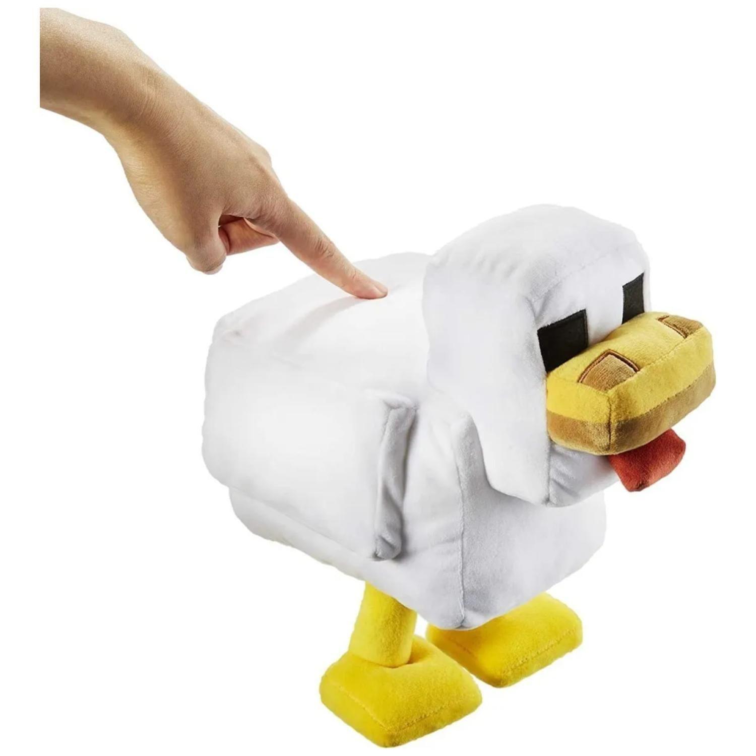 Juguete Peluche Chicken 23cm Blanco Infantil-2