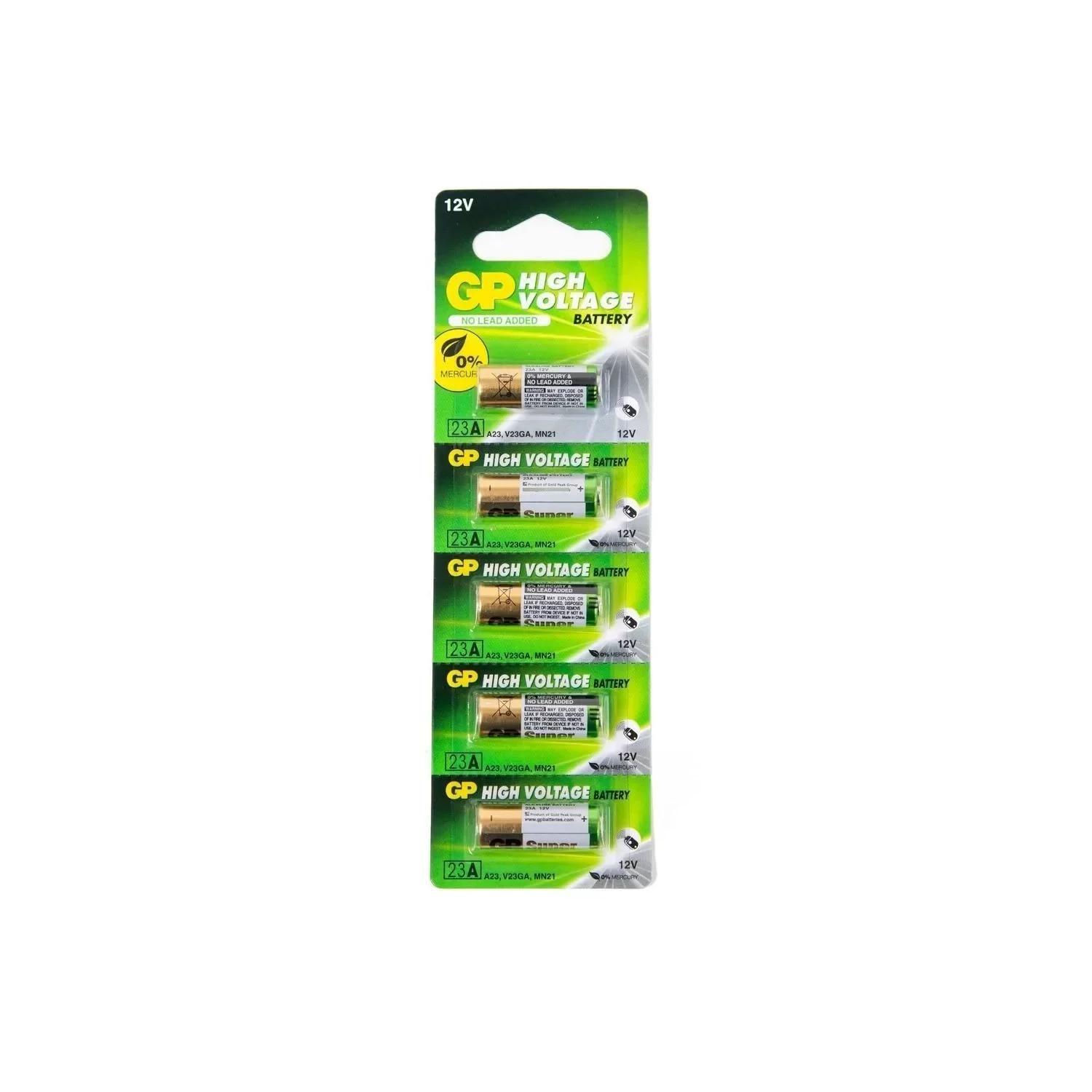 Blister 5 Pilas Alcalinas 23AE 12V-3