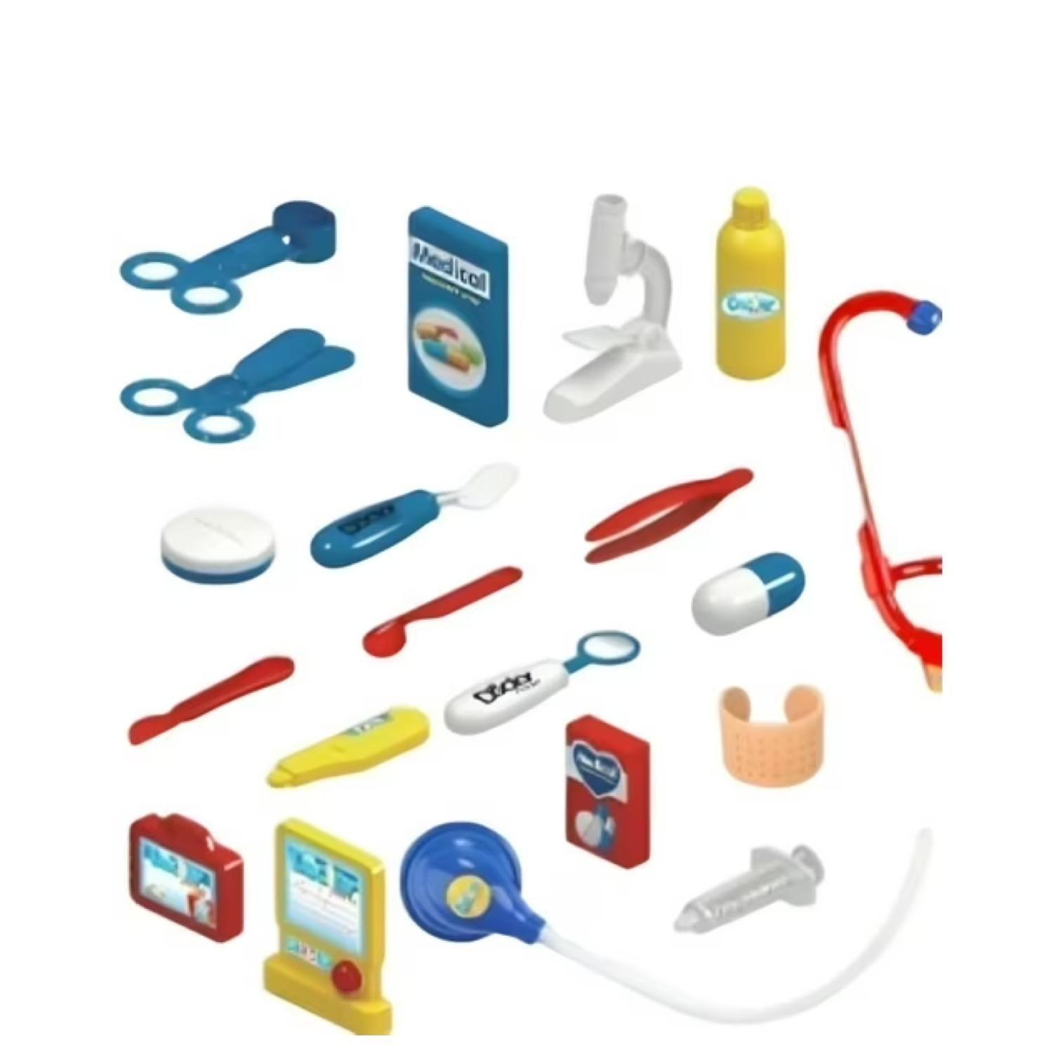 Juguete Set Maleta Doctor Con Accesorios Azul Infantil-2