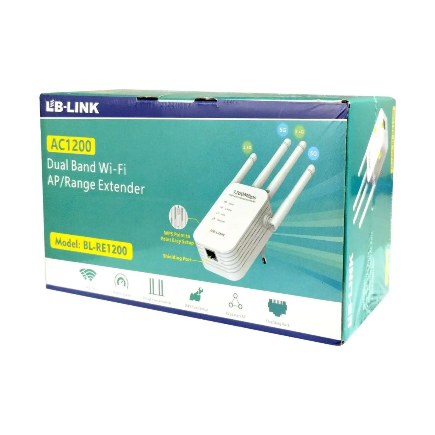 Repetidor Extensor De Se al WiFi Dual Band 1200mbps AC1200 Lb Link-3