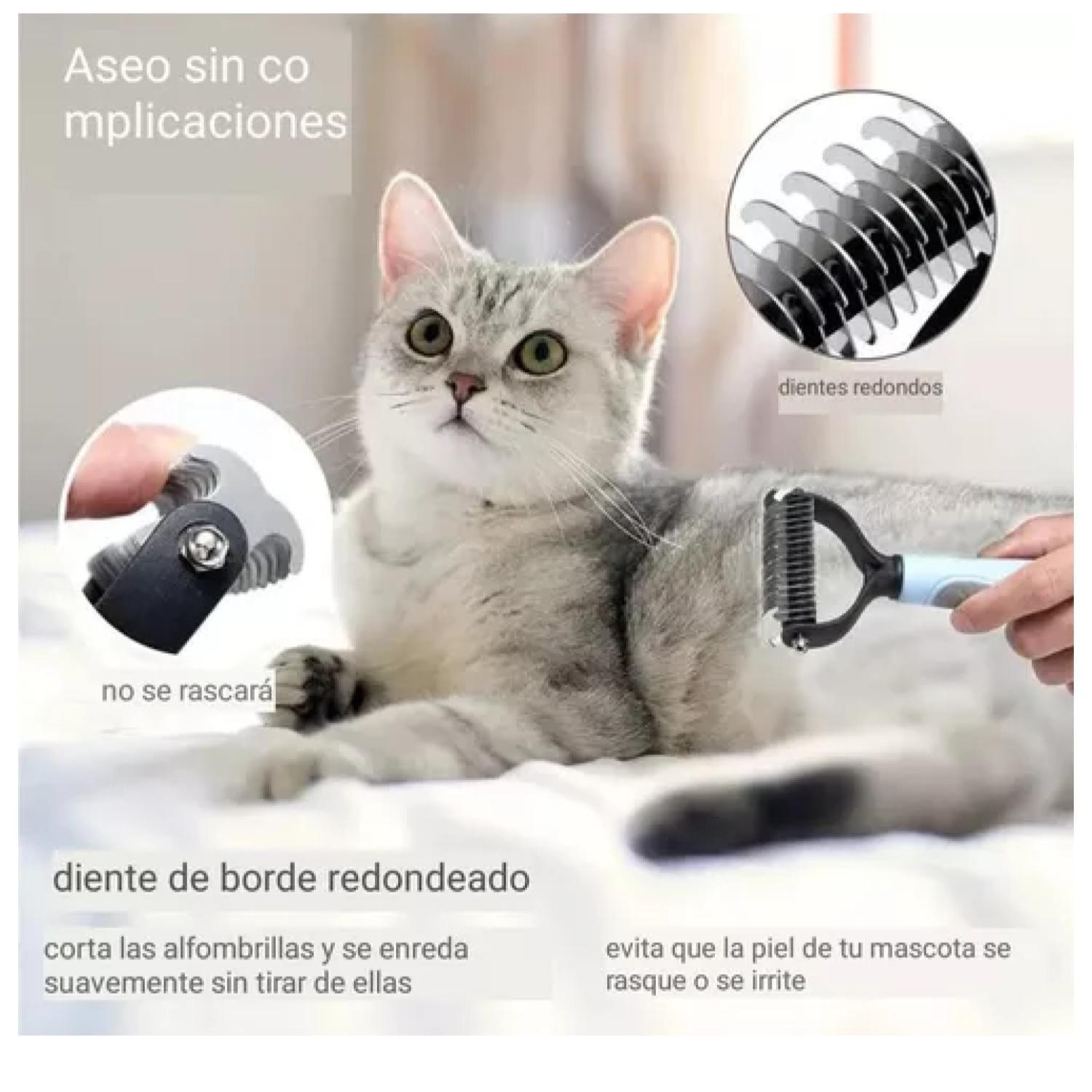 Pack De Limpieza Para Mascotas Corta Uñas Lima Cepillo-3