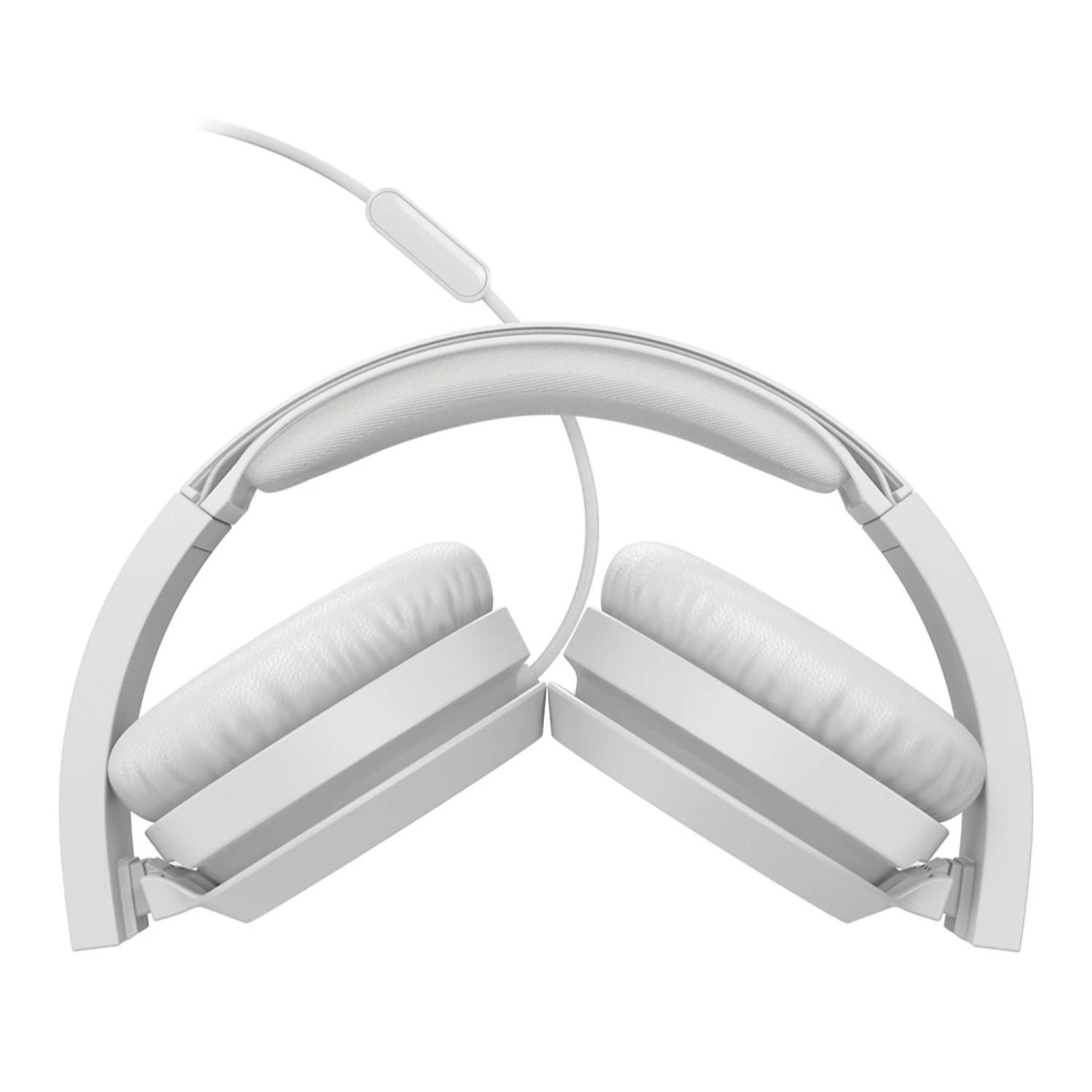 Audifono Manos Libres Jack 3.5 OverEar Blanco AH4105 -2