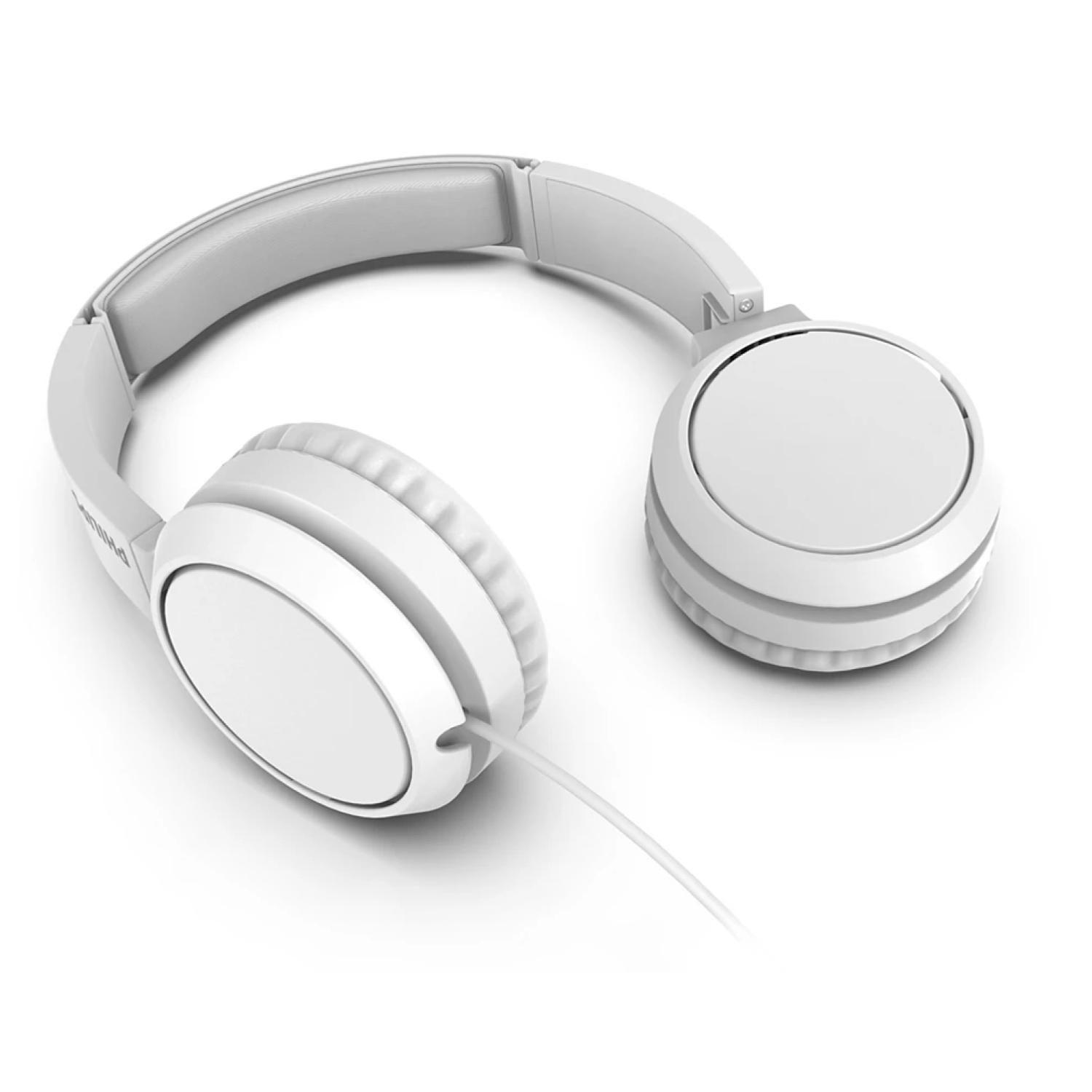 Audifono Manos Libres Jack 3.5 OverEar Blanco AH4105 -4