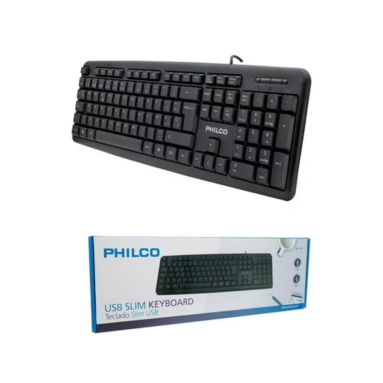 Teclado Standard USB 105 Teclas Negro -3