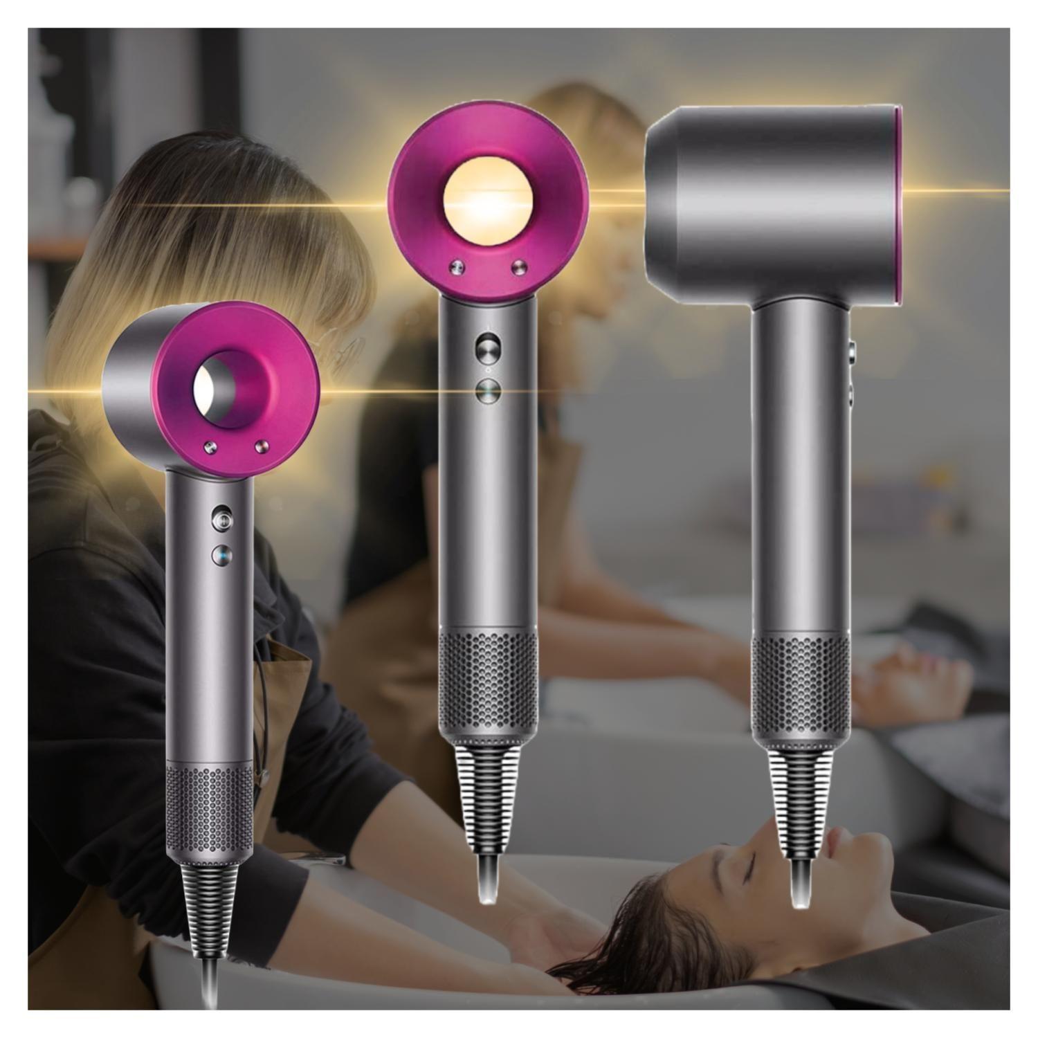 Secador De Pelo 1600W 3 Velocidades Tipo Dyson Supersonic-2