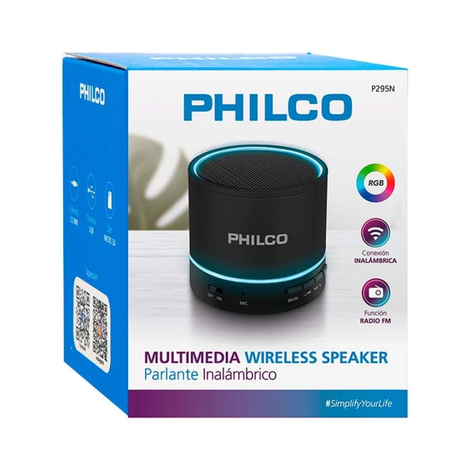 Parlante Portatil Bluetooth 3W RMS P295 Negro -2