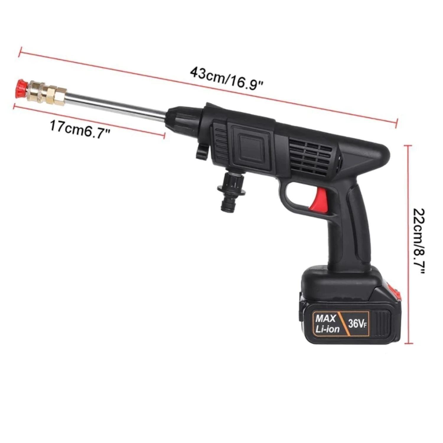 Hidrolavadora Inalambrica Portatil Recargable 70Bar 1500W-2