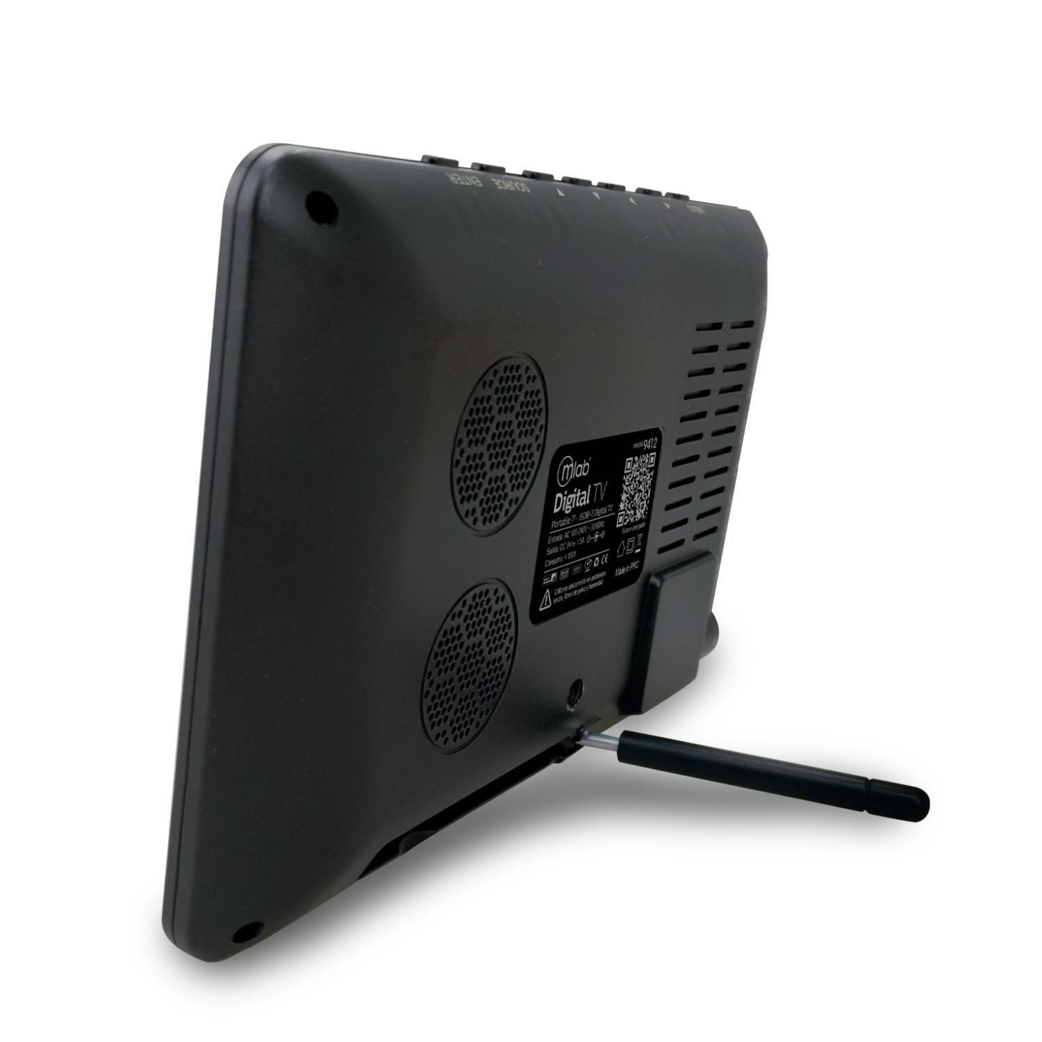 Mini Tv Digital Portatil HD 1080P 4W ISDB-T 9412 Mlab-2