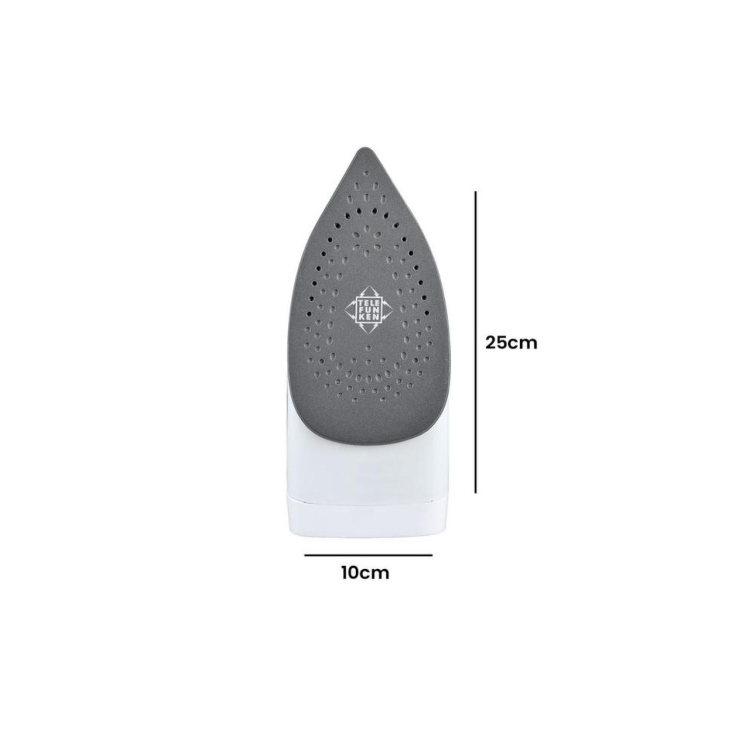 Plancha A Vapor 1200W 210ml Celeste Steampro 1200 Telefunken-2